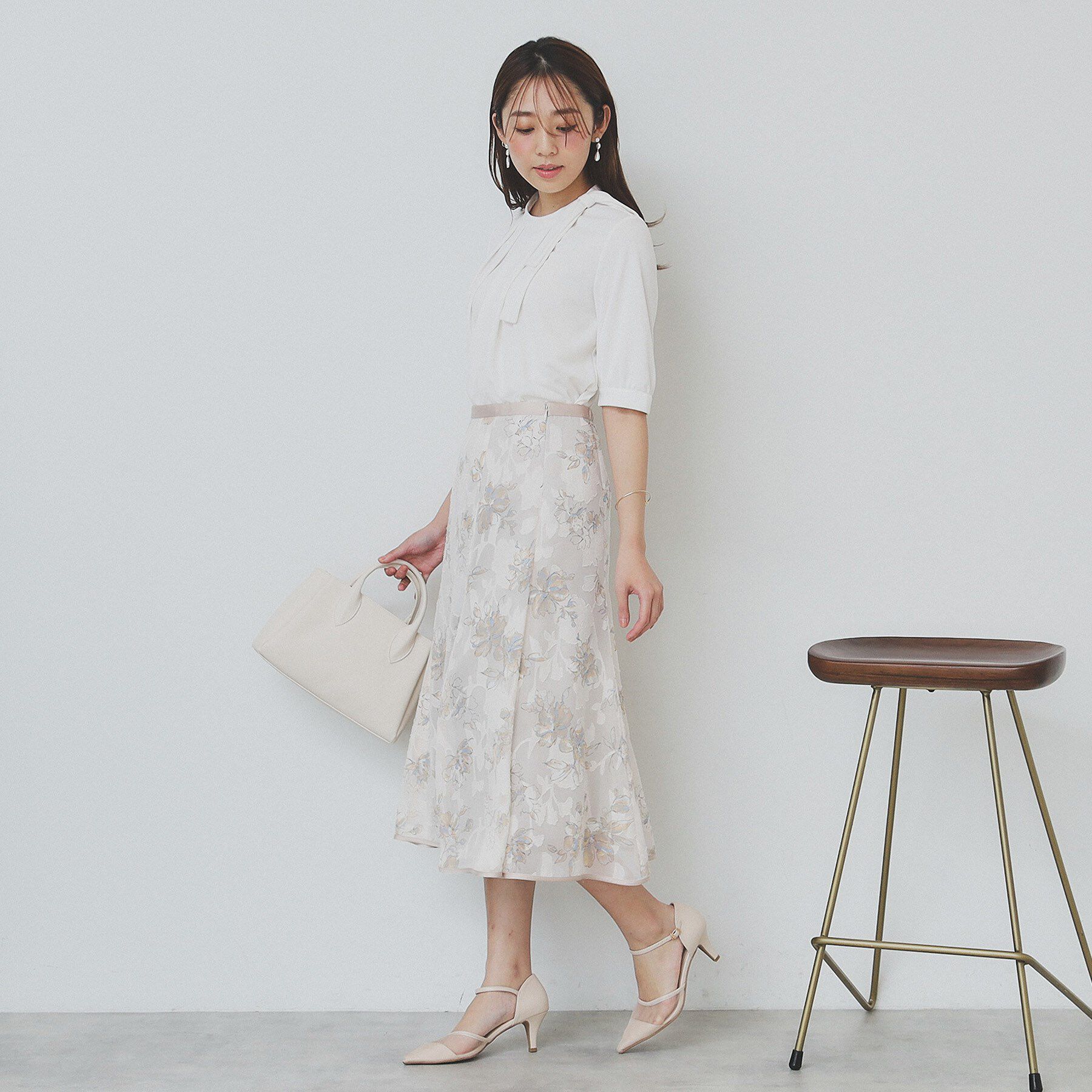 index「サイドリボンデザイントップス【UV/接触冷感/吸水速乾/洗濯機洗い可】」|シャツ・ブラウス|