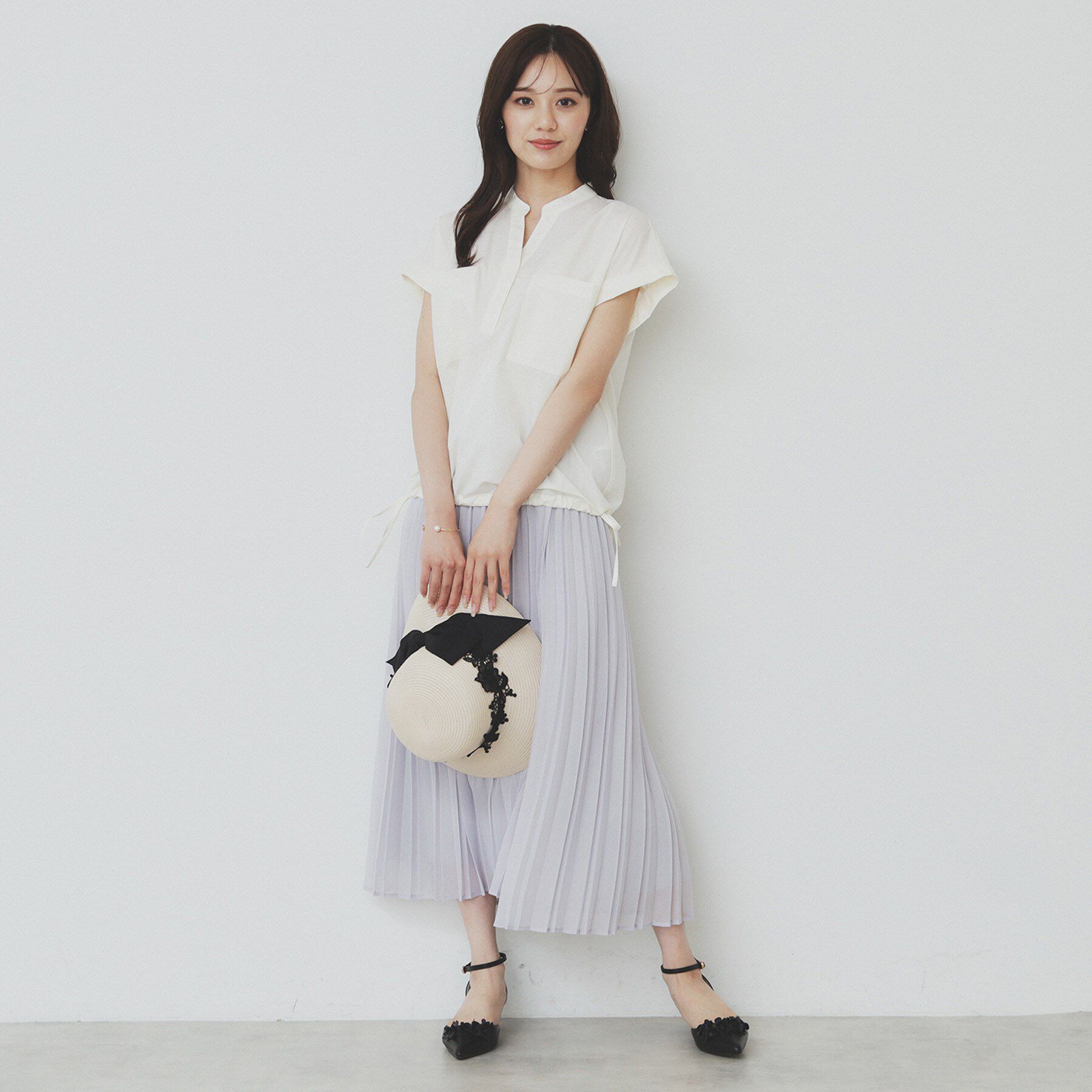 index「ダブルポケットスキッパーシャツ【洗濯機洗い可/イージーアイロン】」|シャツ・ブラウス|