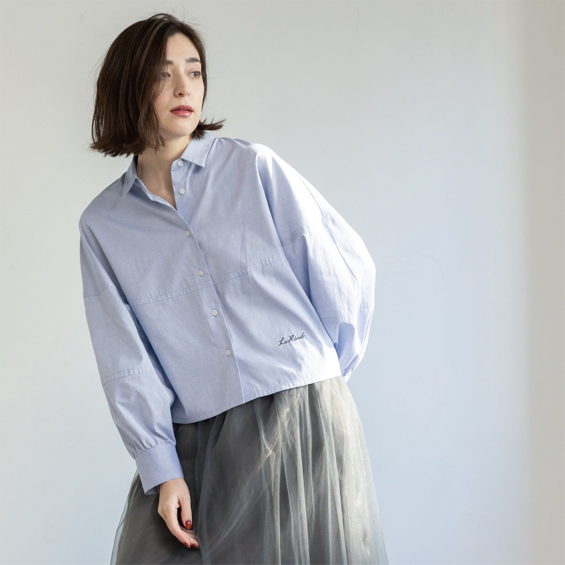 OPAQUE.CLIP「オックスフォルムシャツ」|シャツ・ブラウス|