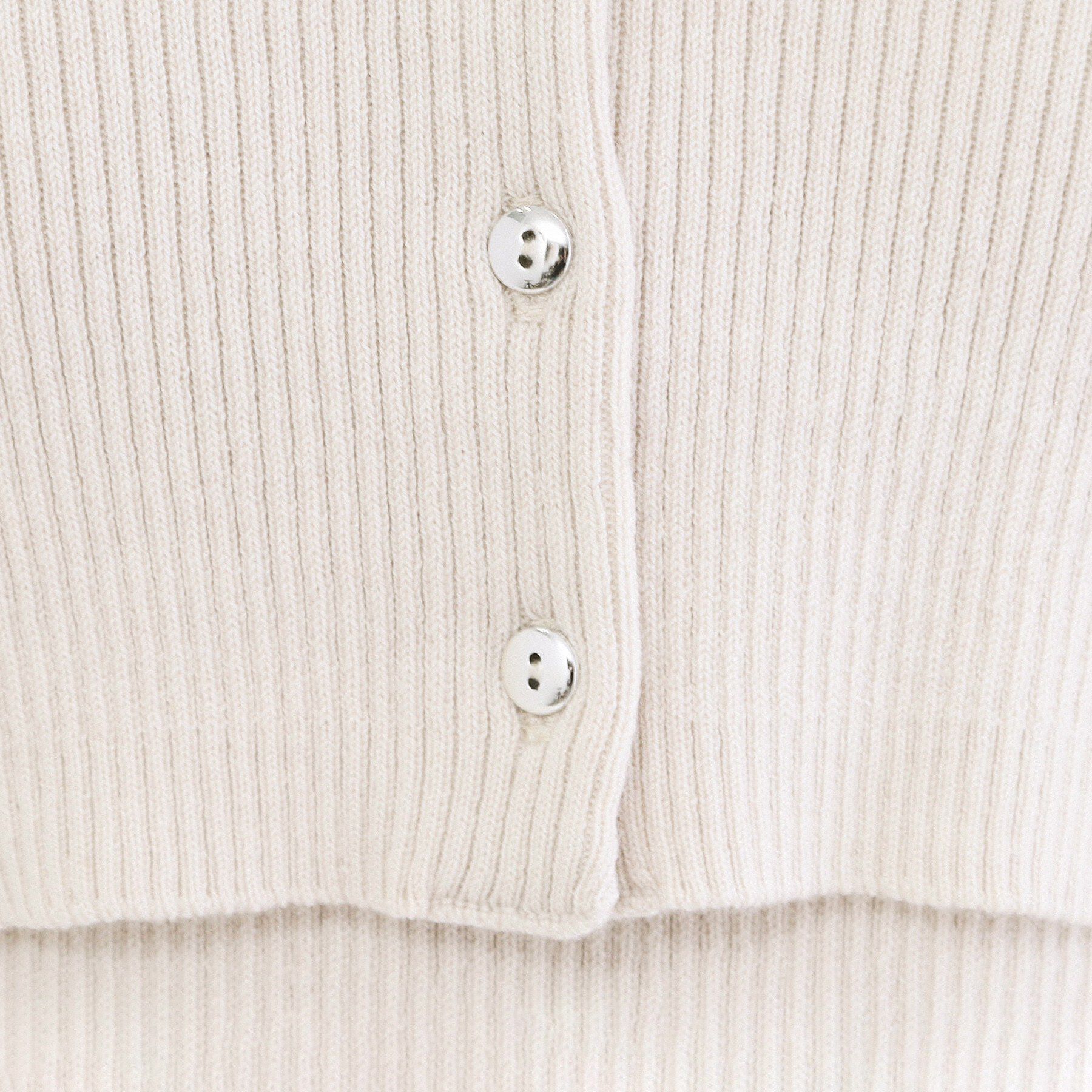 OPAQUE.CLIP「《ツインセット》ビスチェベスト&times;リブニット【洗濯機OK】」|ニット・セーター|