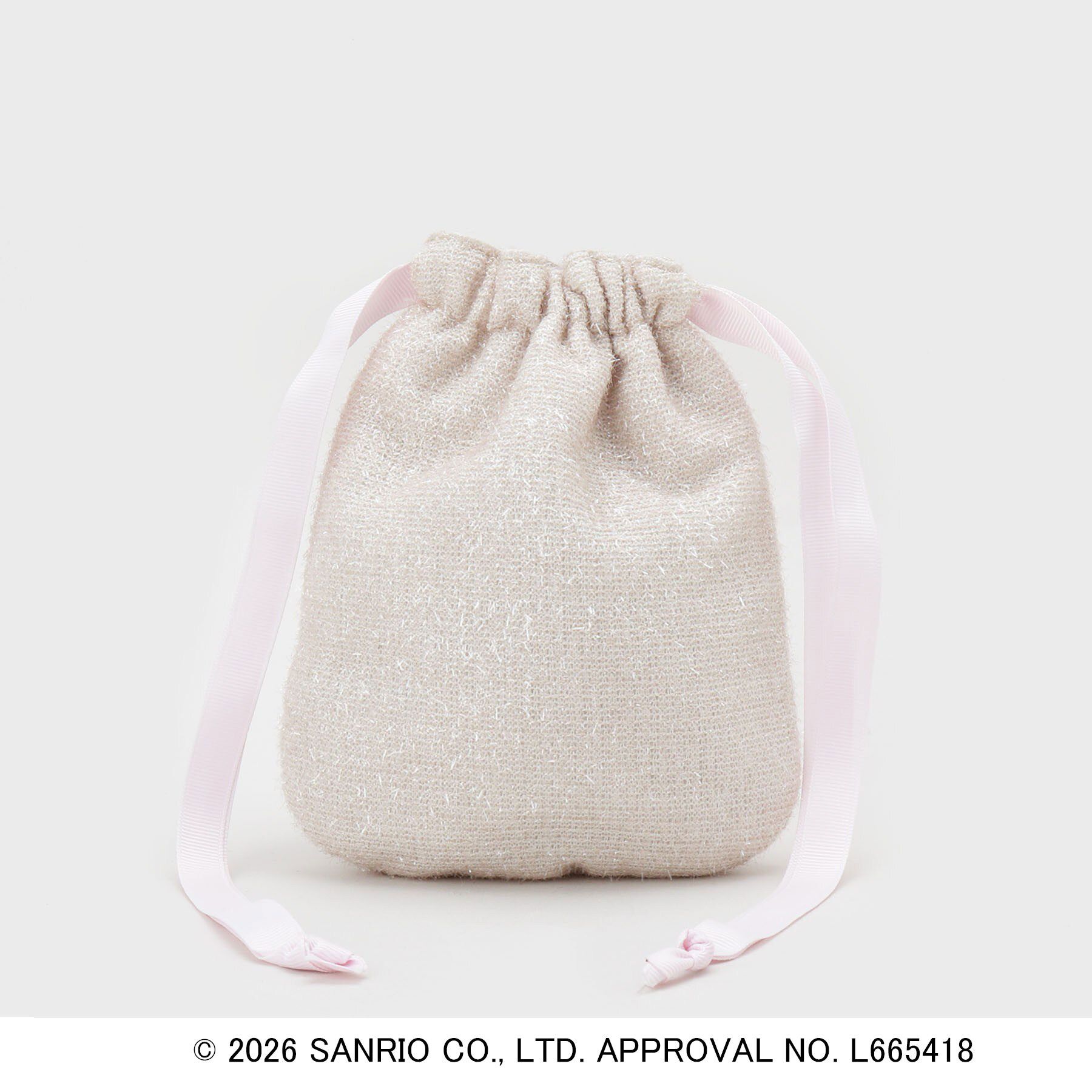 OPAQUE.CLIP「◆【ハローキティ】キラふわフェイス巾着ポーチ」|ポーチ|