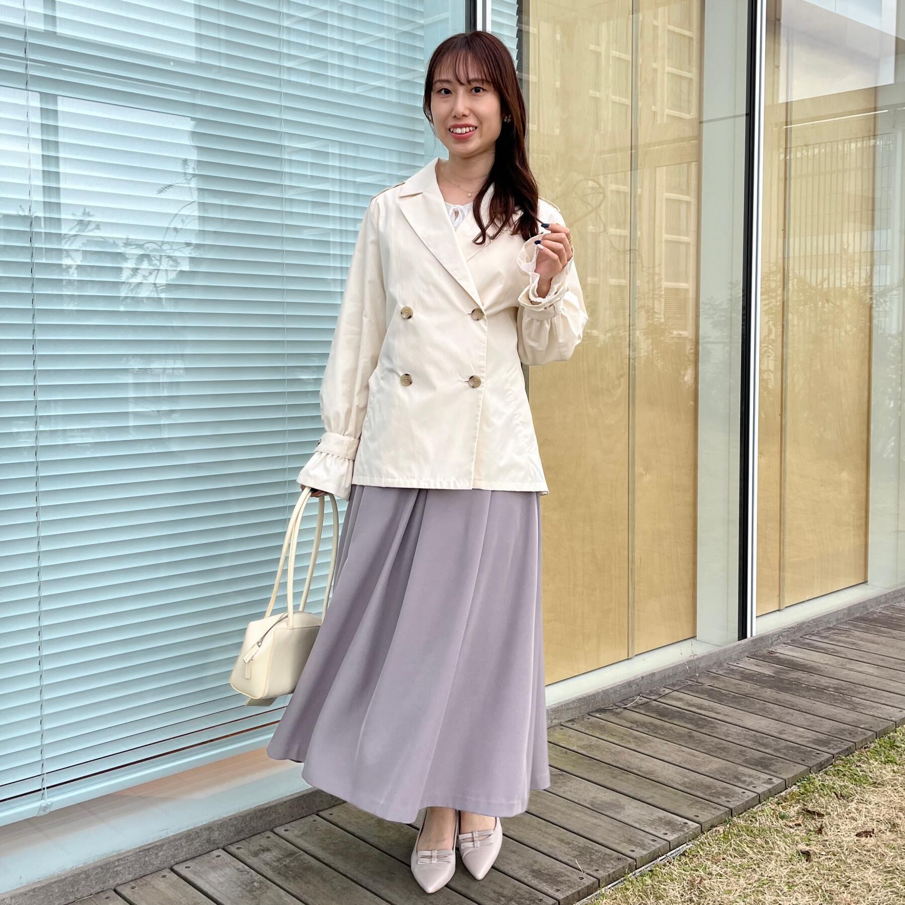 Couture broach「【撥水・洗える】ハーフ トレンチコート」|トレンチコート|