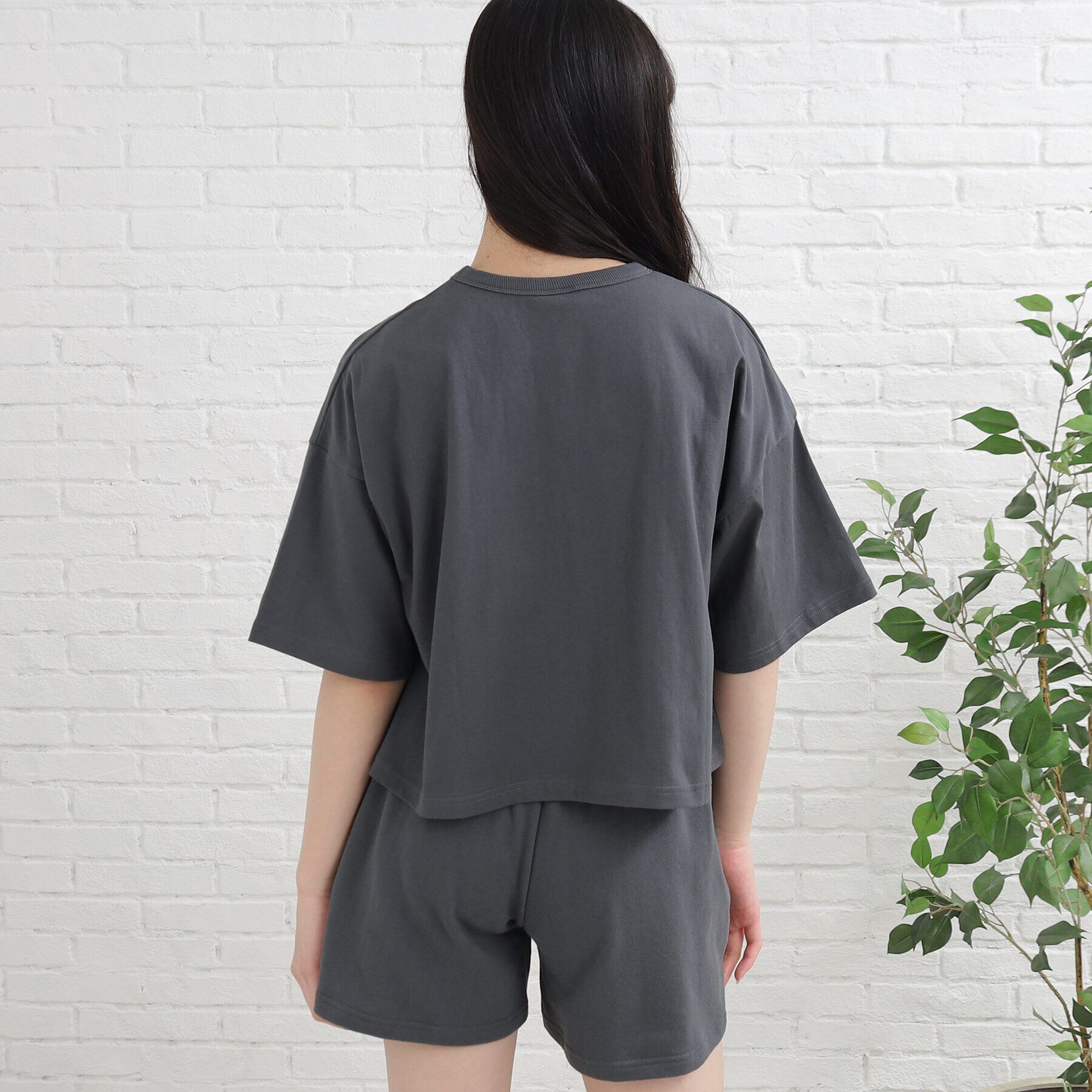 PINK-latte「◆【Champion/チャンピオン】コラボ 短丈Tシャツ」|Tシャツ・カットソー|