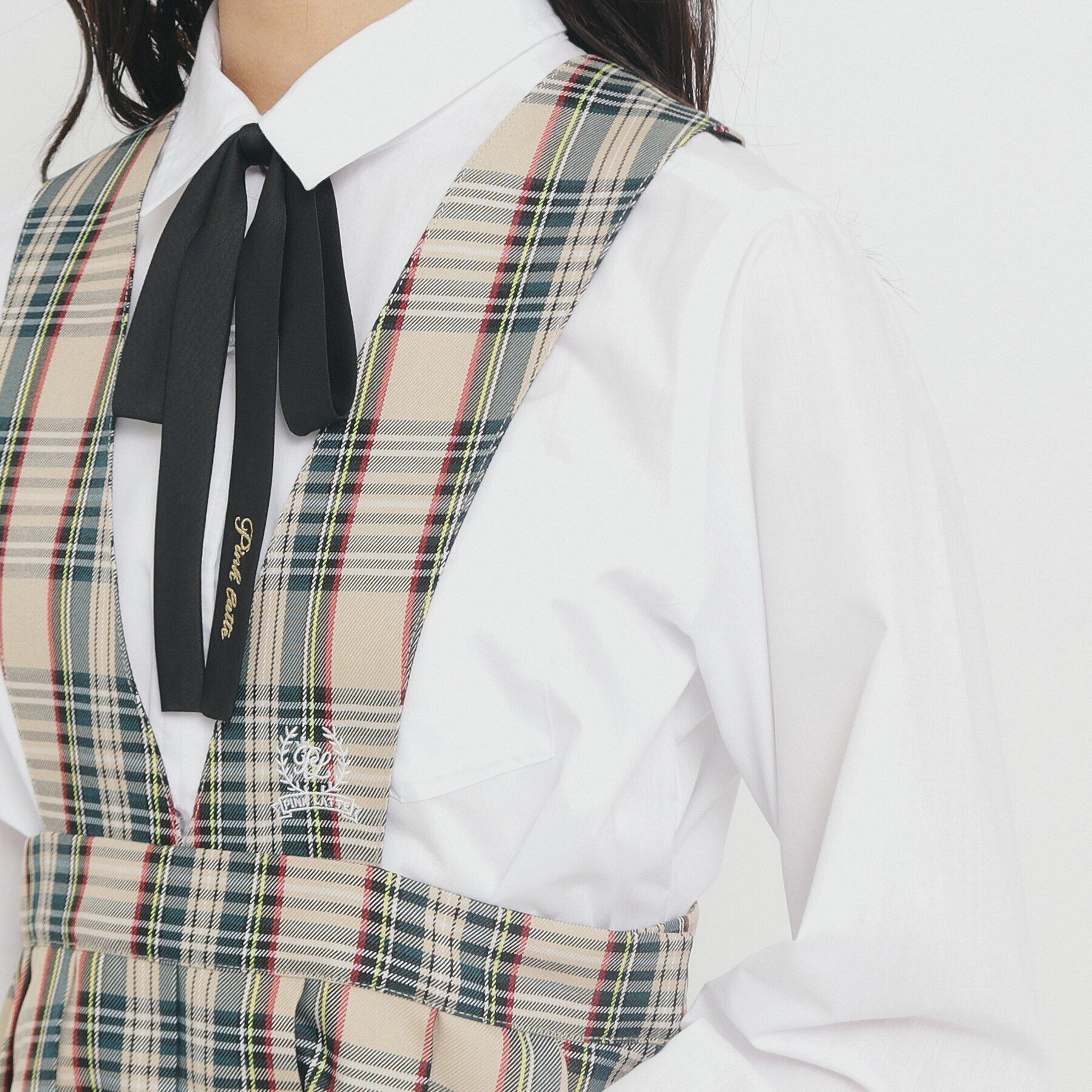 PINK-latte「【25年入卒・セレモニー・卒服】ジャンパースカート」|ワンピース|