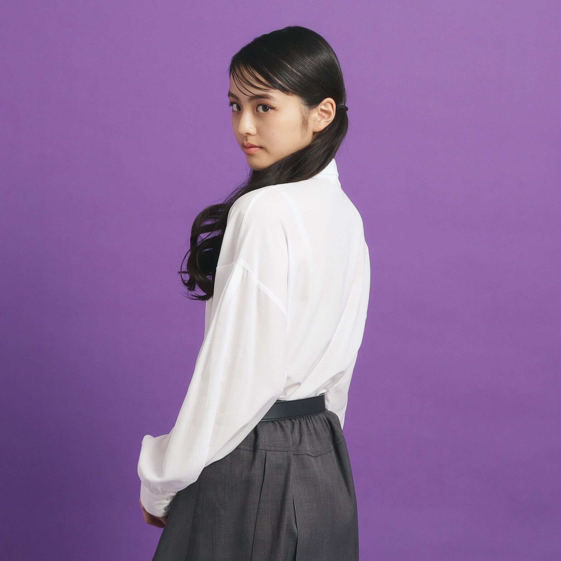 PINK-latte「リボンタイ付きデザインブラウス」|シャツ・ブラウス|