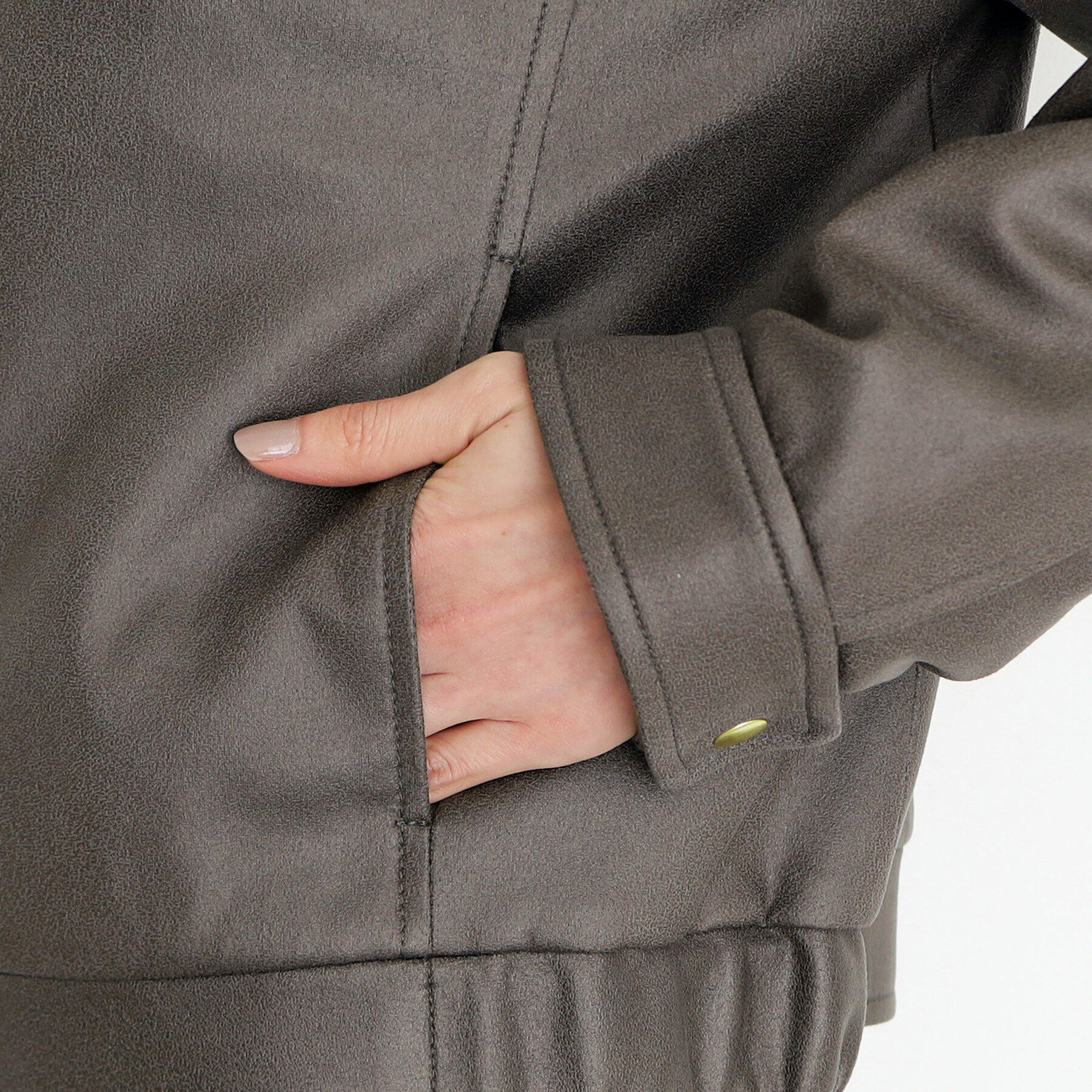 THE SHOP TK「ノーカラーブルゾン」|ブルゾン・スタジャン|