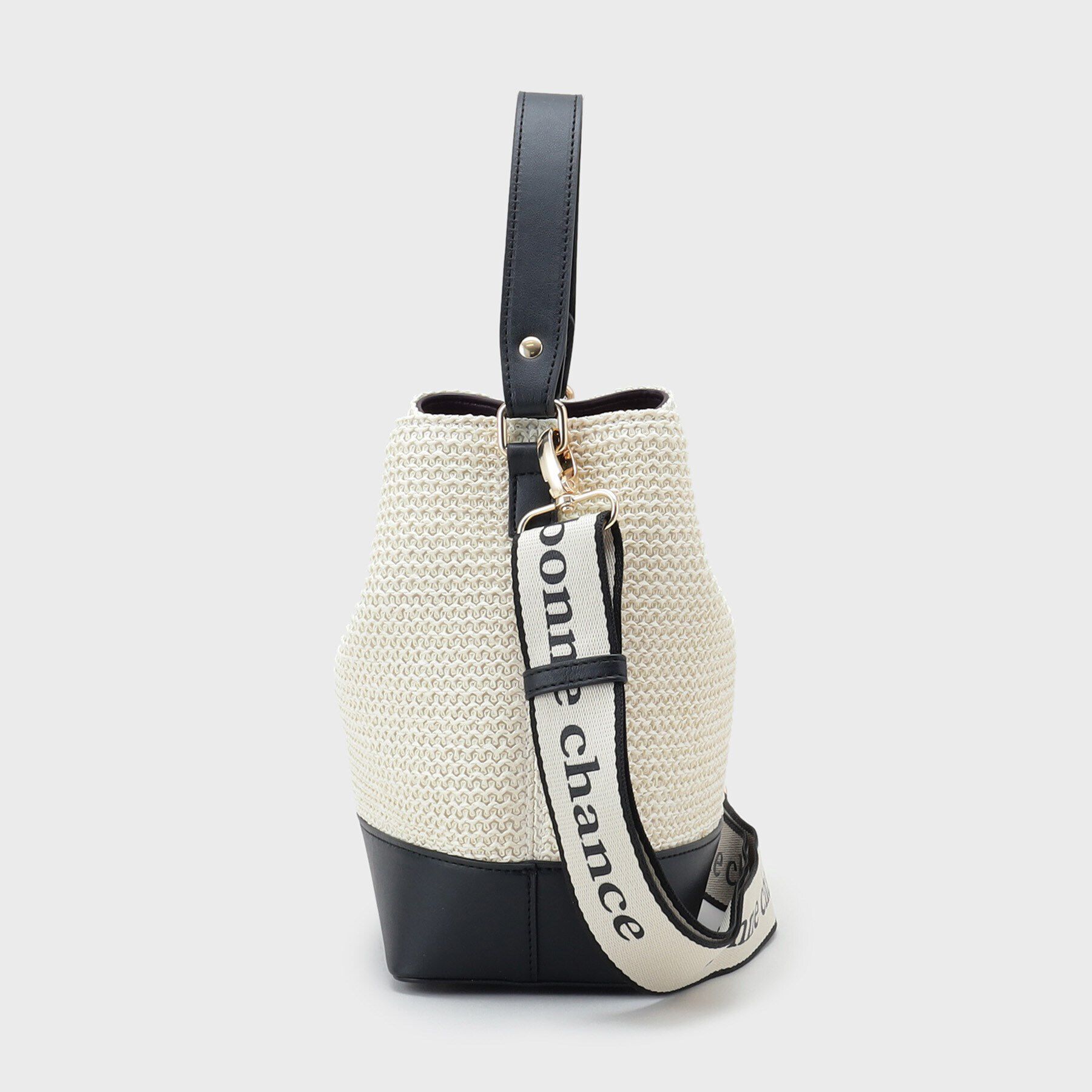 THE SHOP TK「合皮&times;雑材コンビバック【ロゴベルト付】」|ショルダー・メッセンジャー|