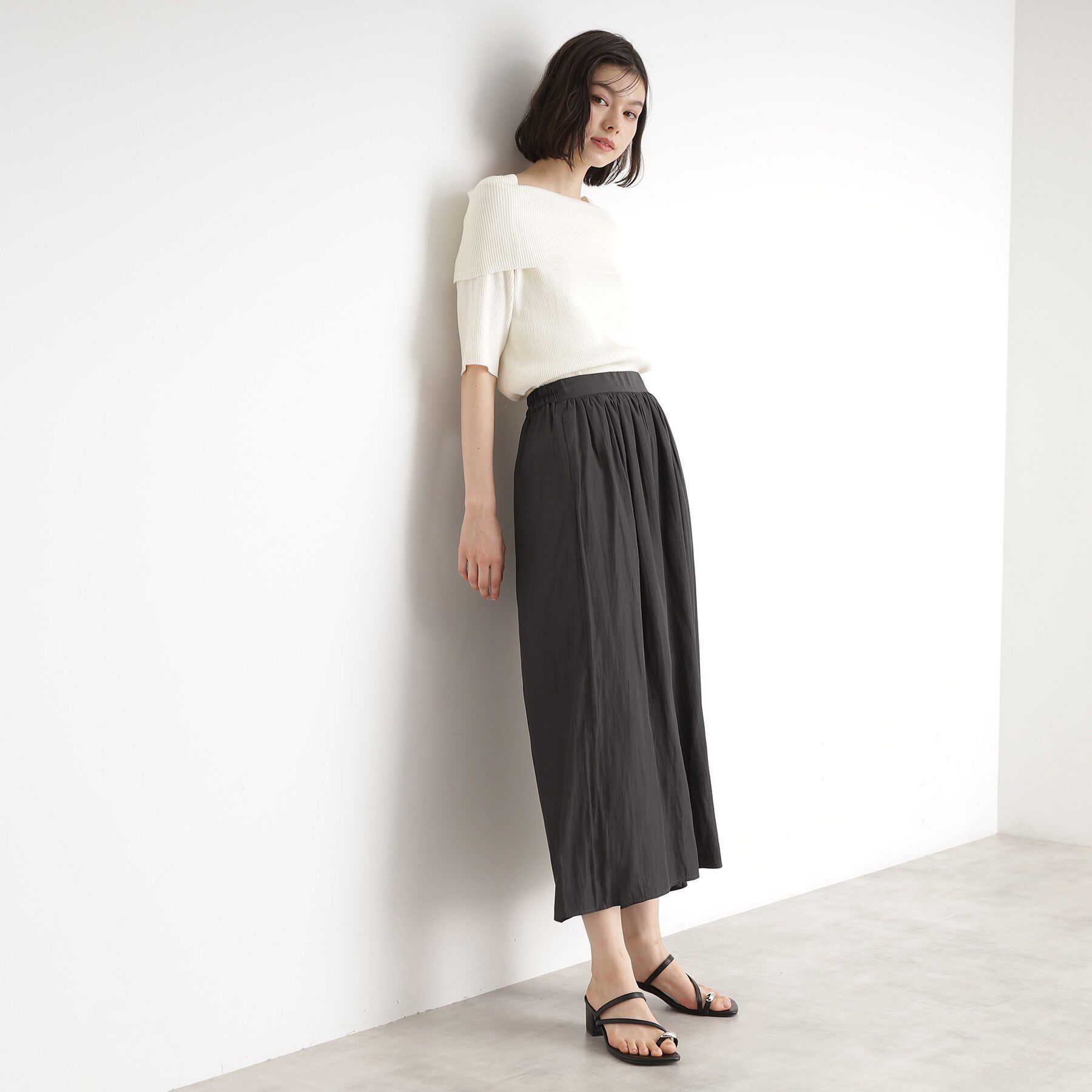 THE SHOP TK「ギャザースカーチョ【洗える/親子リンク】」|その他|