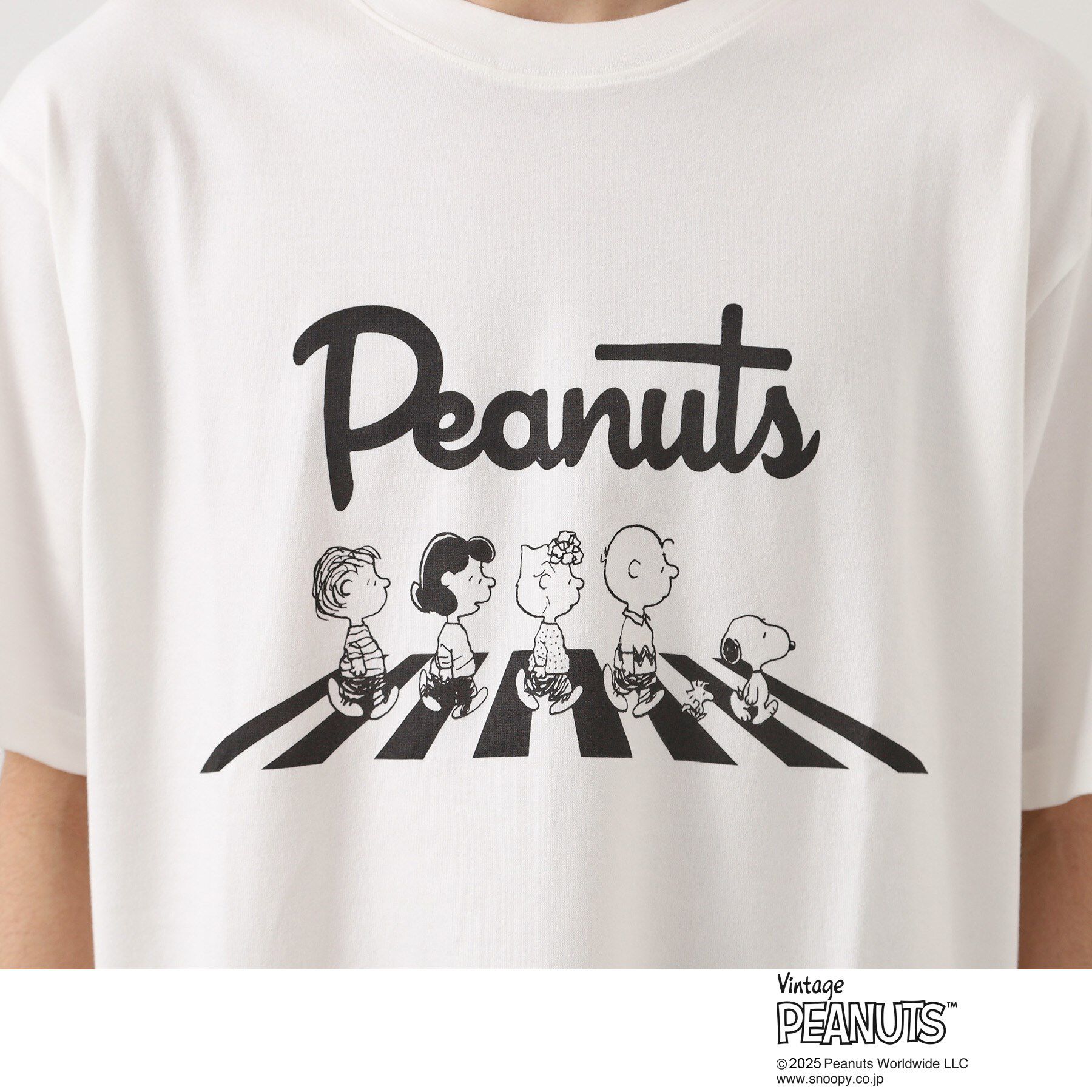 THE SHOP TK「75周年PEANUTSデザイン半袖Tシャツ」|Tシャツ・カットソー|