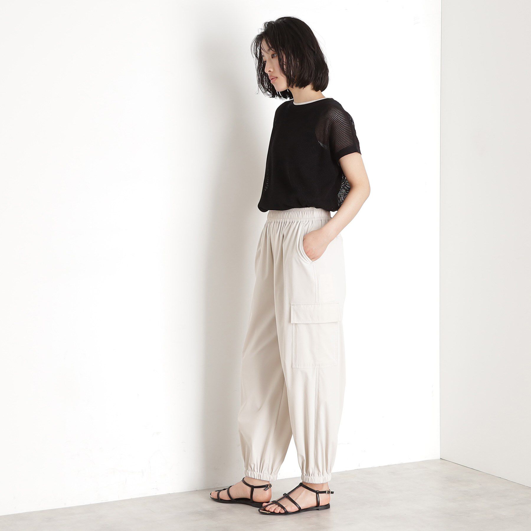 THE SHOP TK「カーゴパンツ【撥水/UV/洗濯機OK】」|その他|