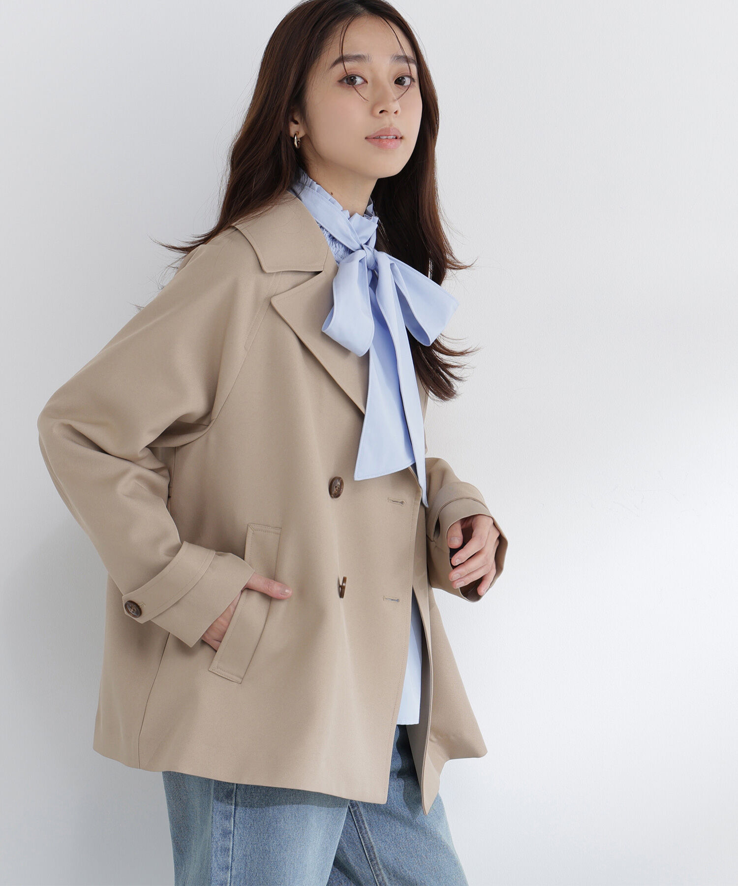  「ハーフトレンチコート」|その他|