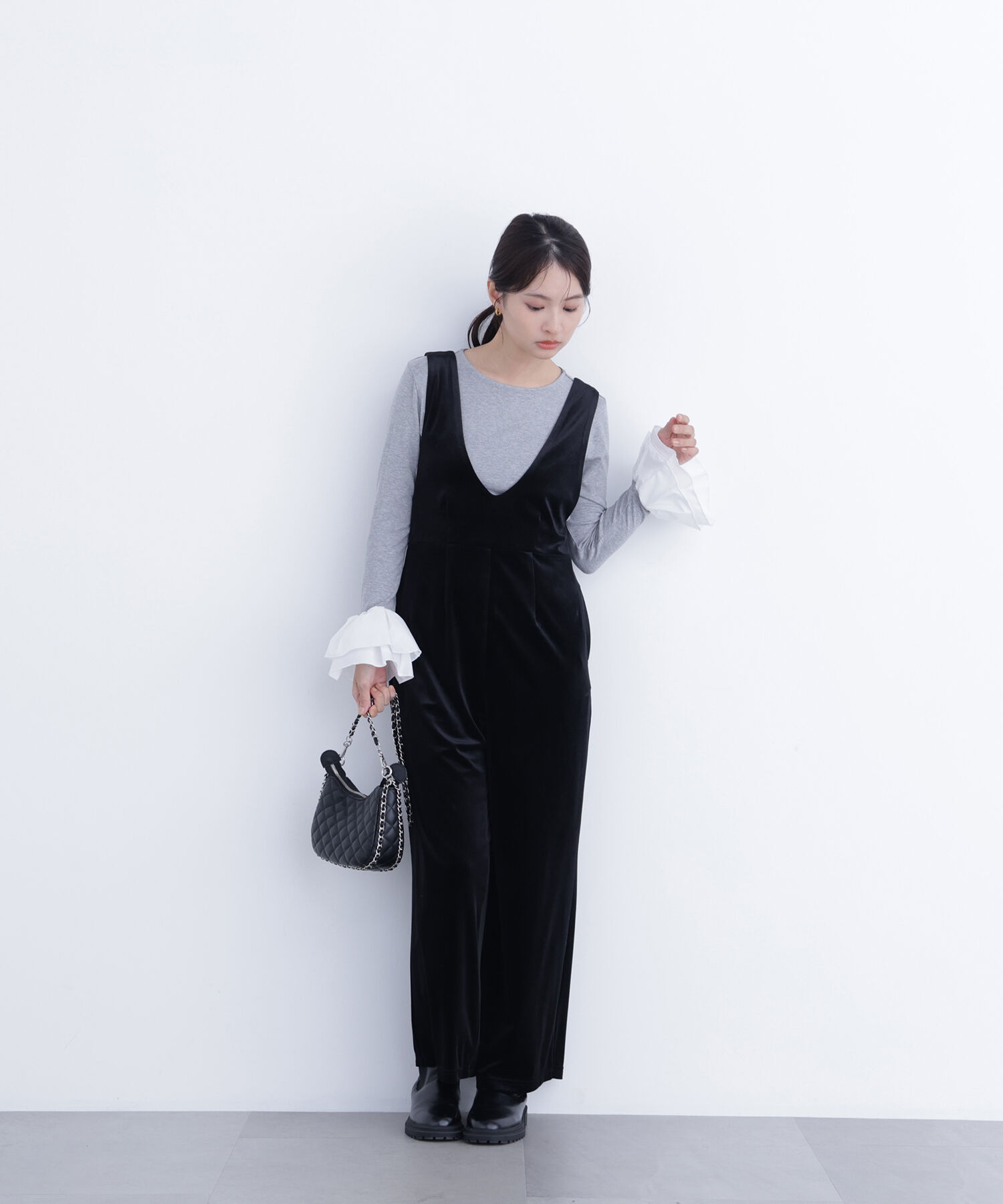  「〈N.〉カフスドッキングカットソー」|Tシャツ・カットソー|