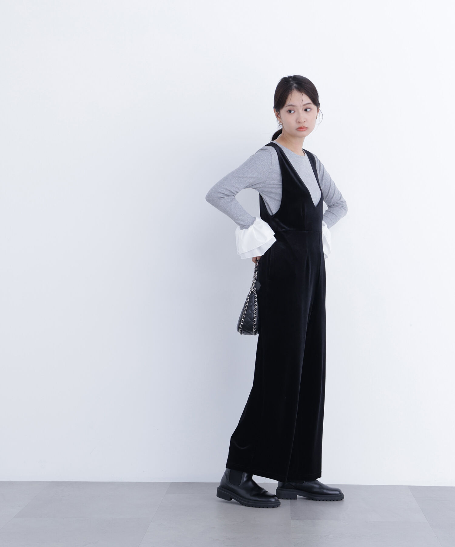  「〈N.〉カフスドッキングカットソー」|Tシャツ・カットソー|