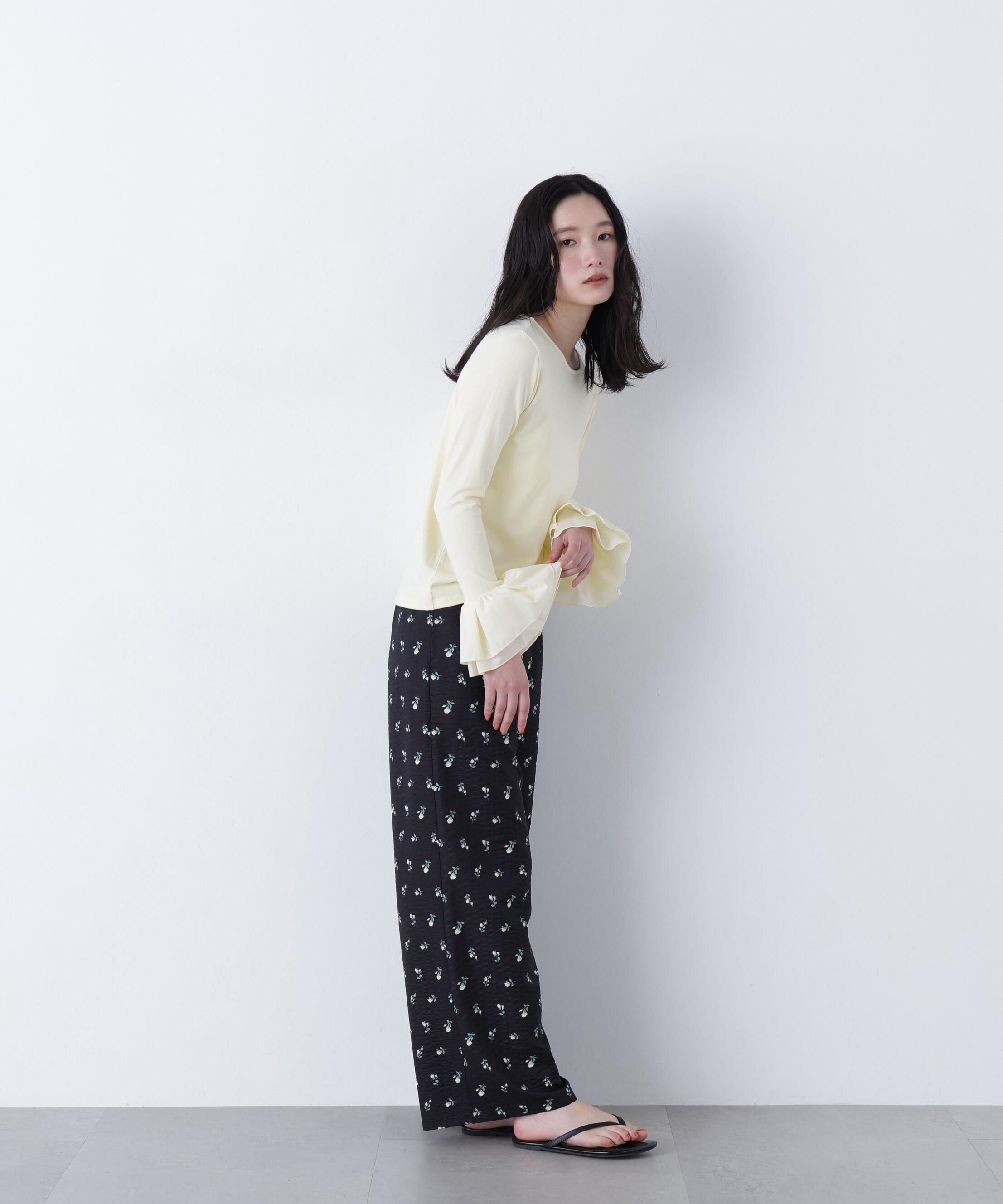  「〈N.〉カフスドッキングカットソー」|Tシャツ・カットソー|