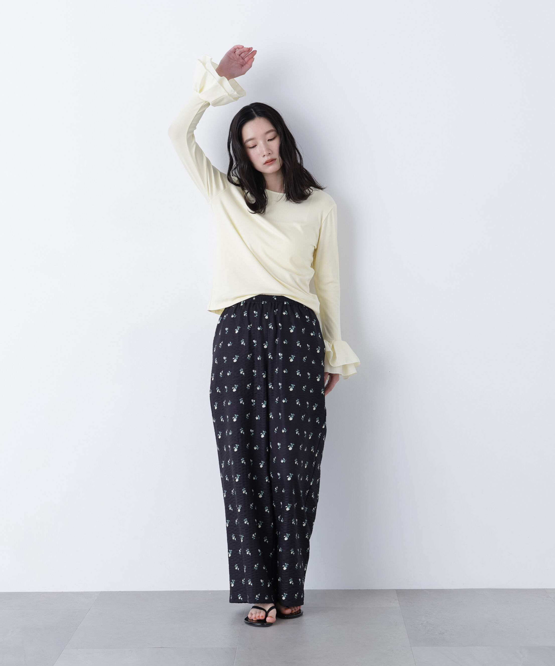  「〈N.〉カフスドッキングカットソー」|Tシャツ・カットソー|