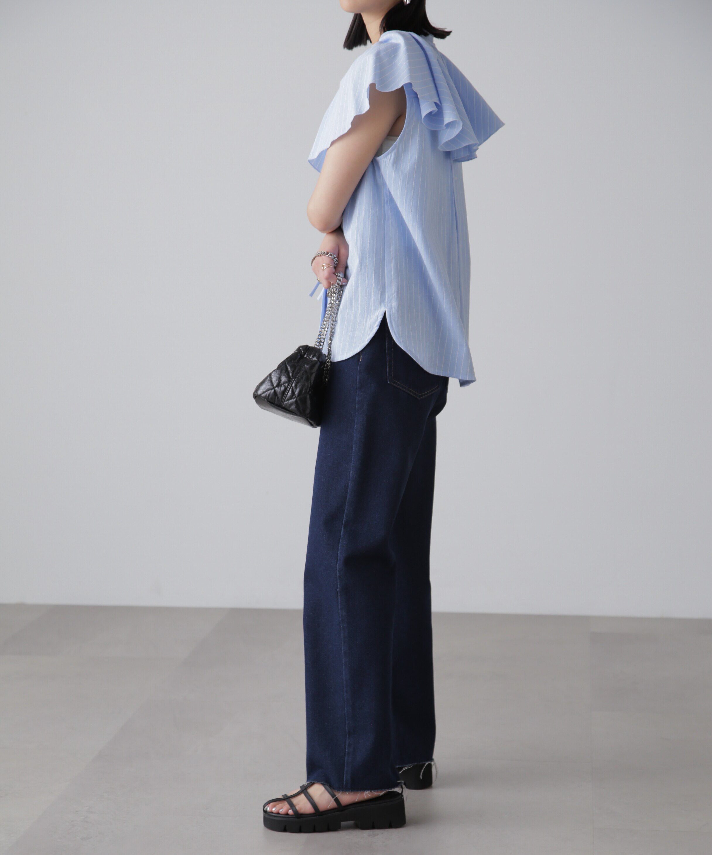  「マルチウェイフリルセットブラウス」|シャツ・ブラウス|