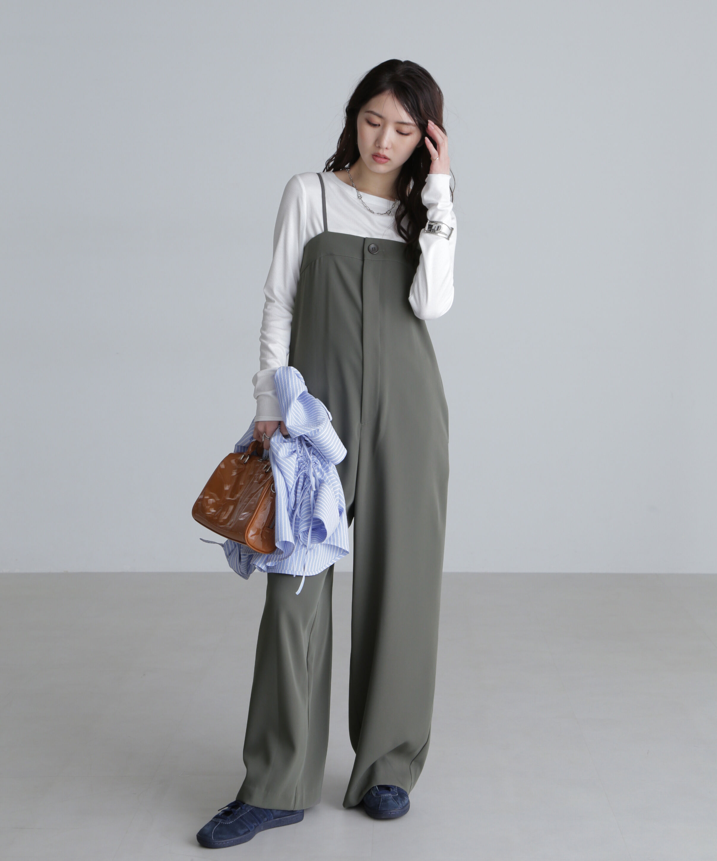  「キャミストラップサロペット」|ワンピース|