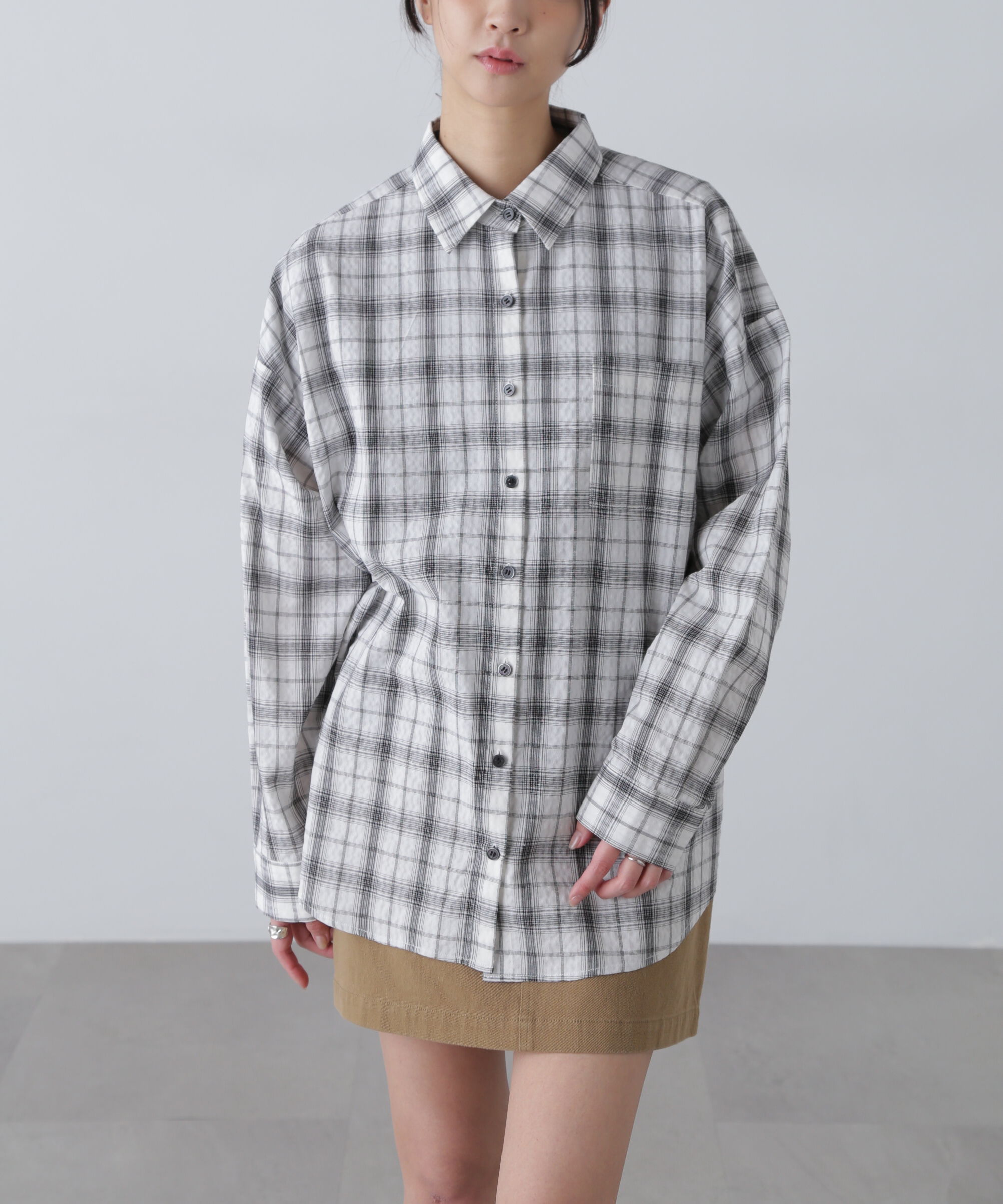 「チェックシャツ」|シャツ・ブラウス|