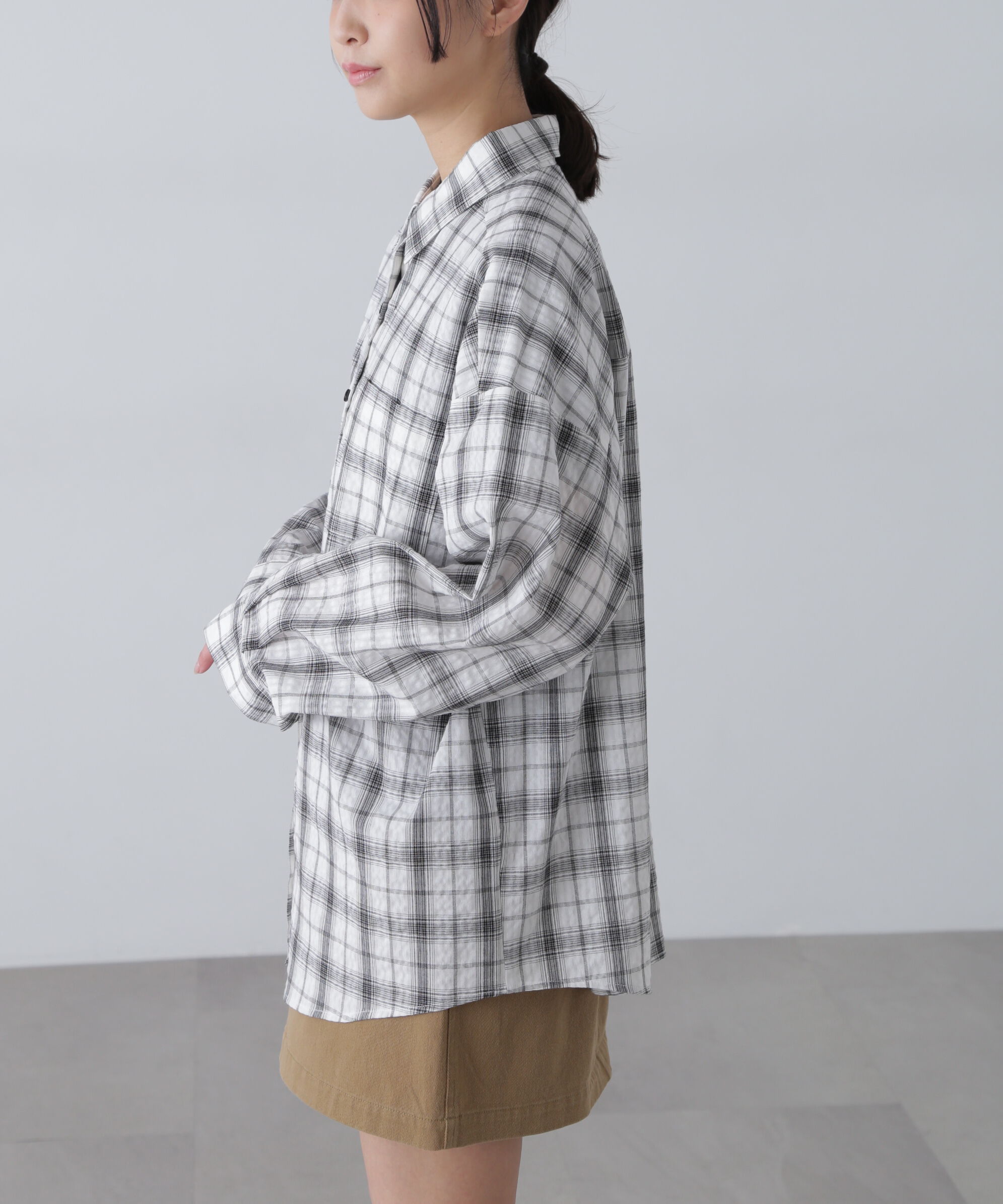  「チェックシャツ」|シャツ・ブラウス|