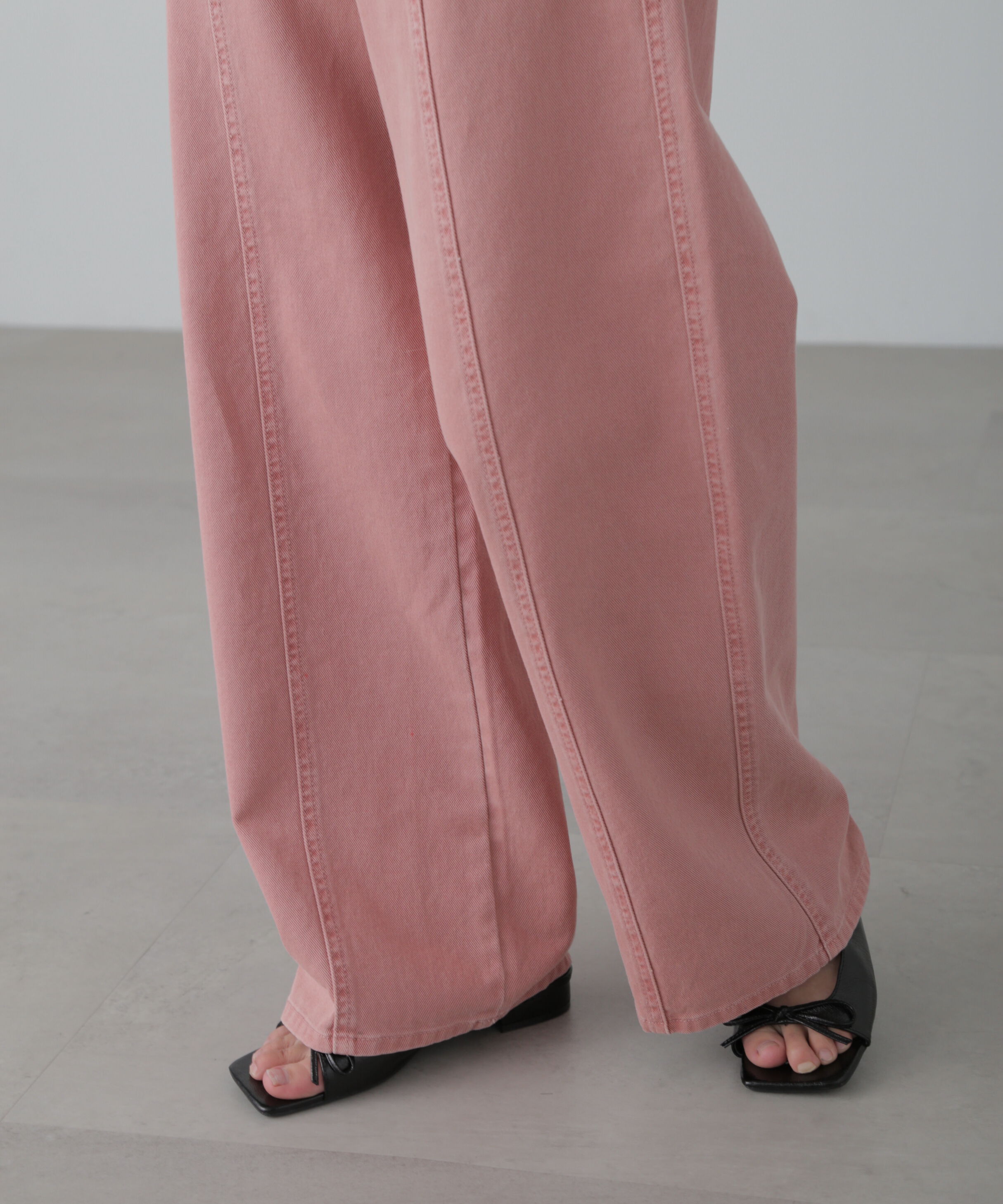  「ワイドストレートカラーパンツ」|その他|