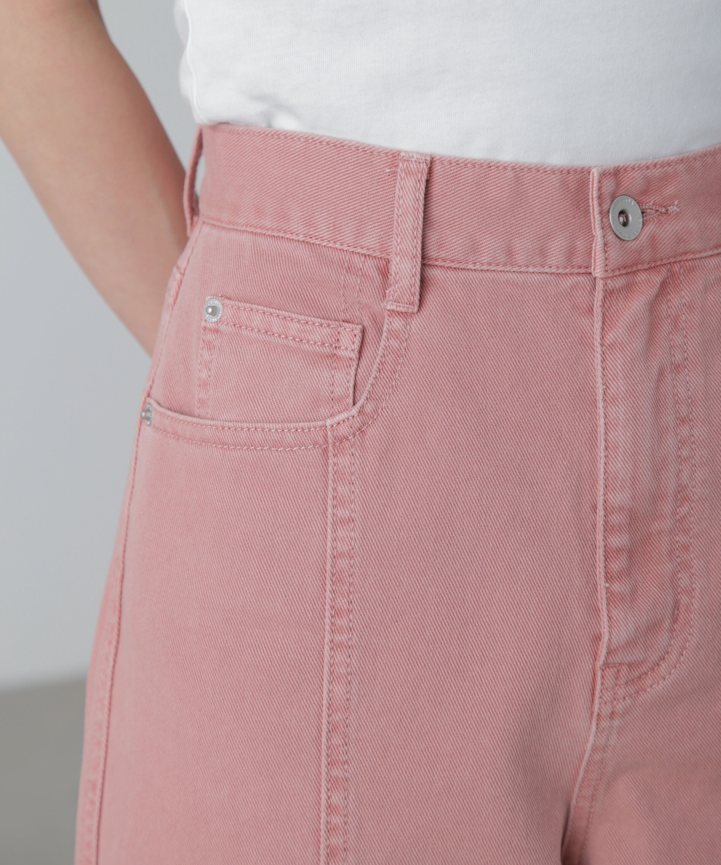  「ワイドストレートカラーパンツ」|その他|