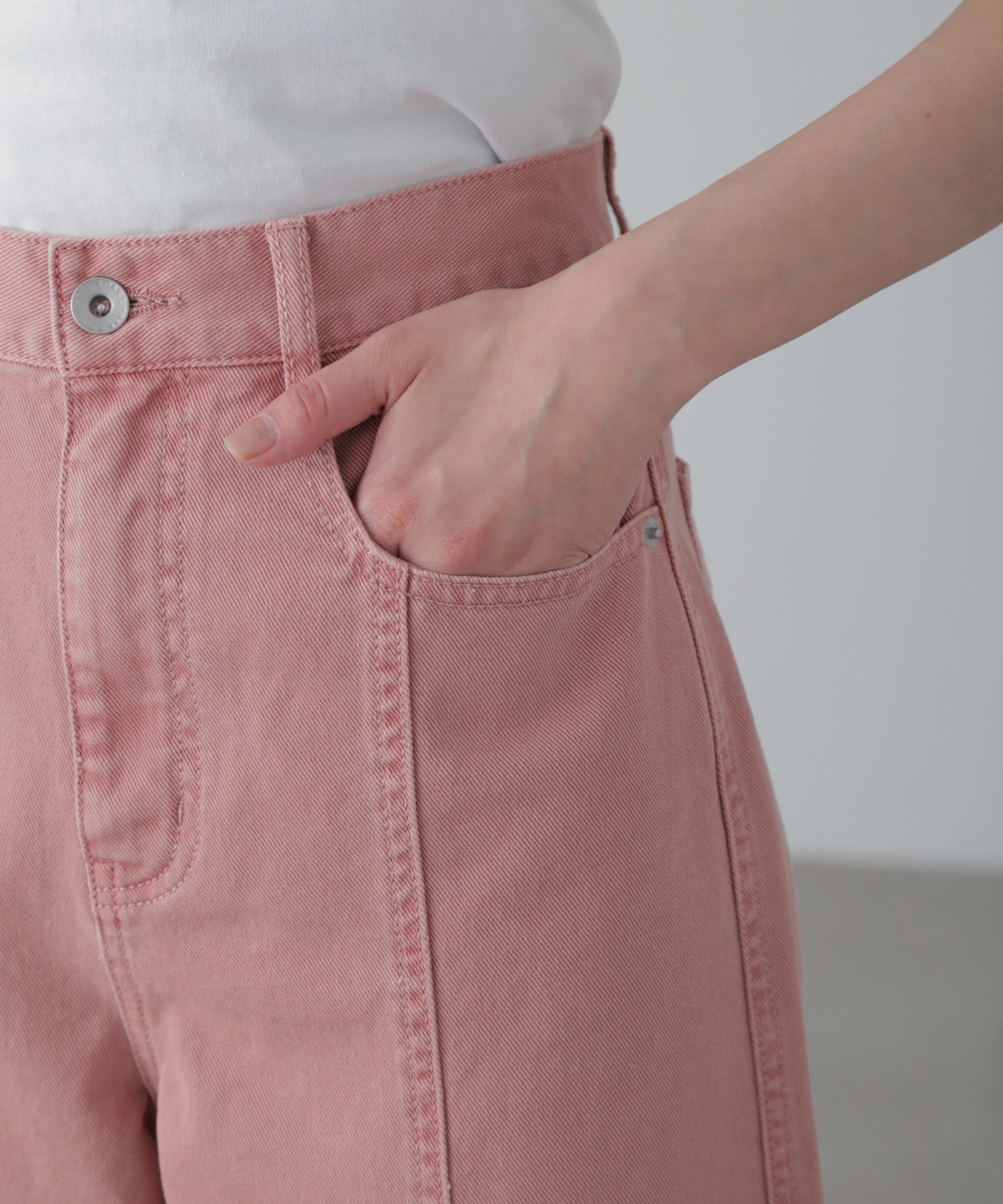  「ワイドストレートカラーパンツ」|その他|