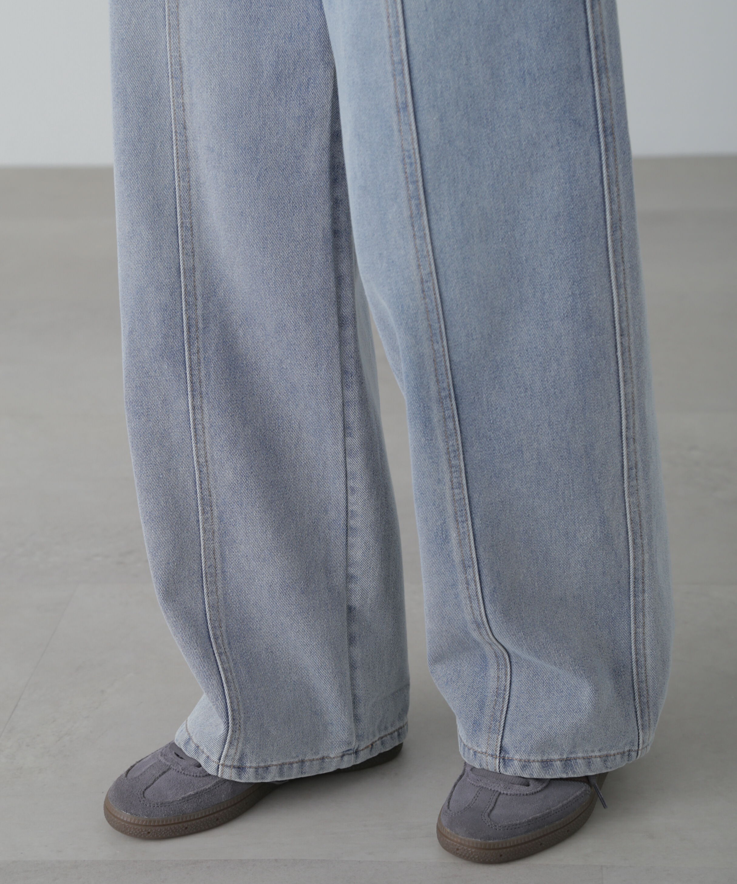  「ワイドストレートカラーパンツ」|その他|