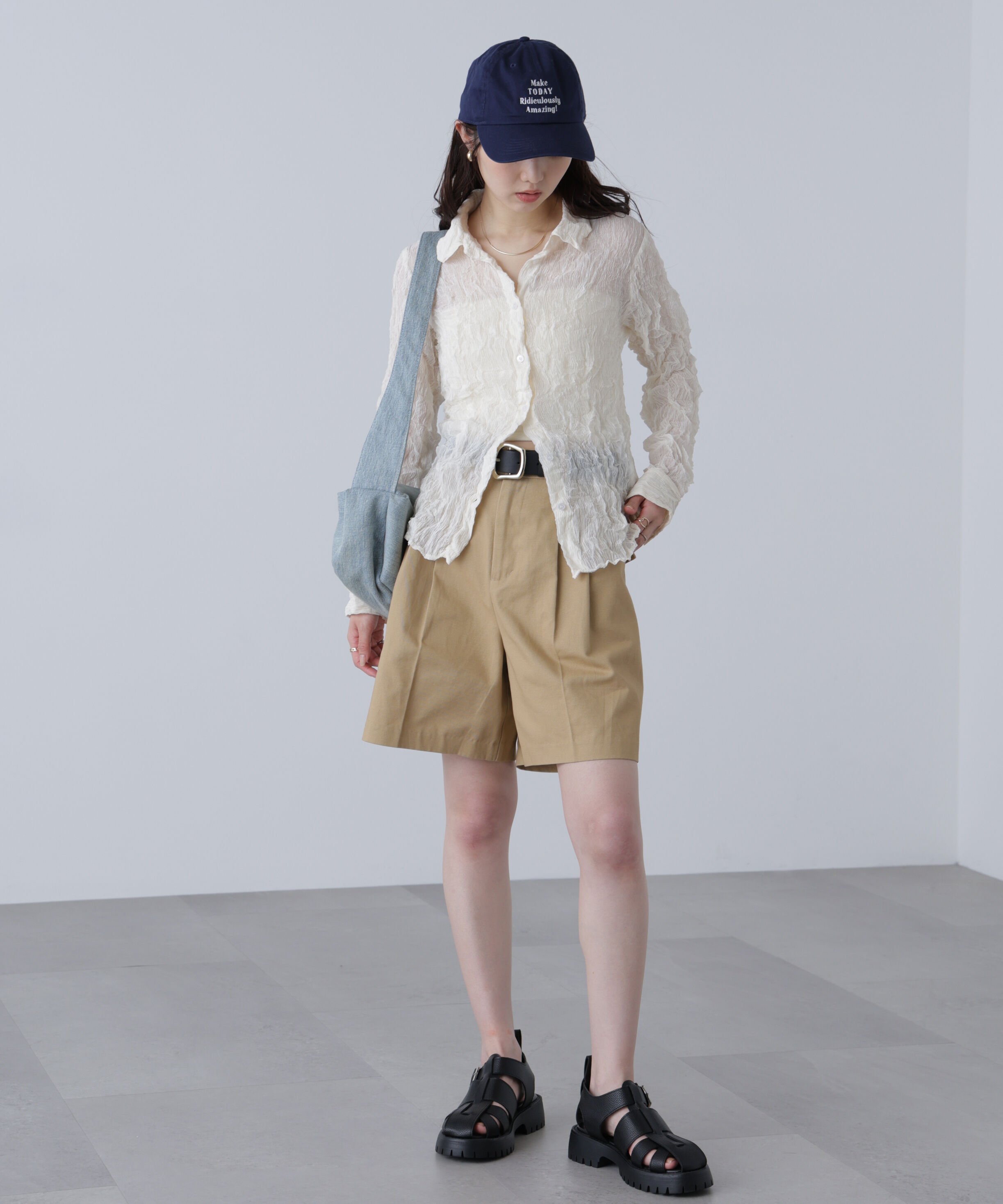  「シアースリムシャツ」|シャツ・ブラウス|