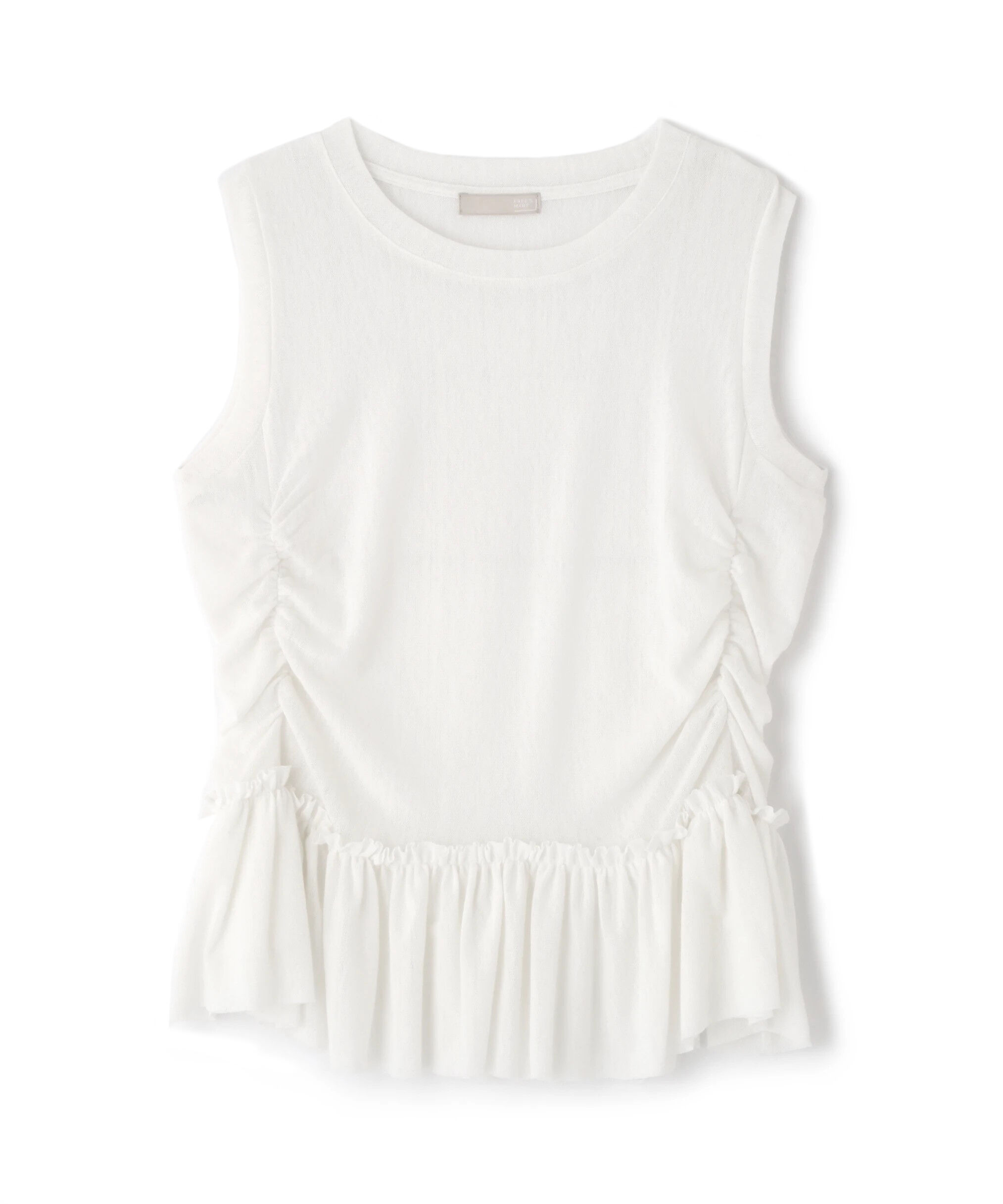  「シアーフリルタンクトップ」|Tシャツ・カットソー|