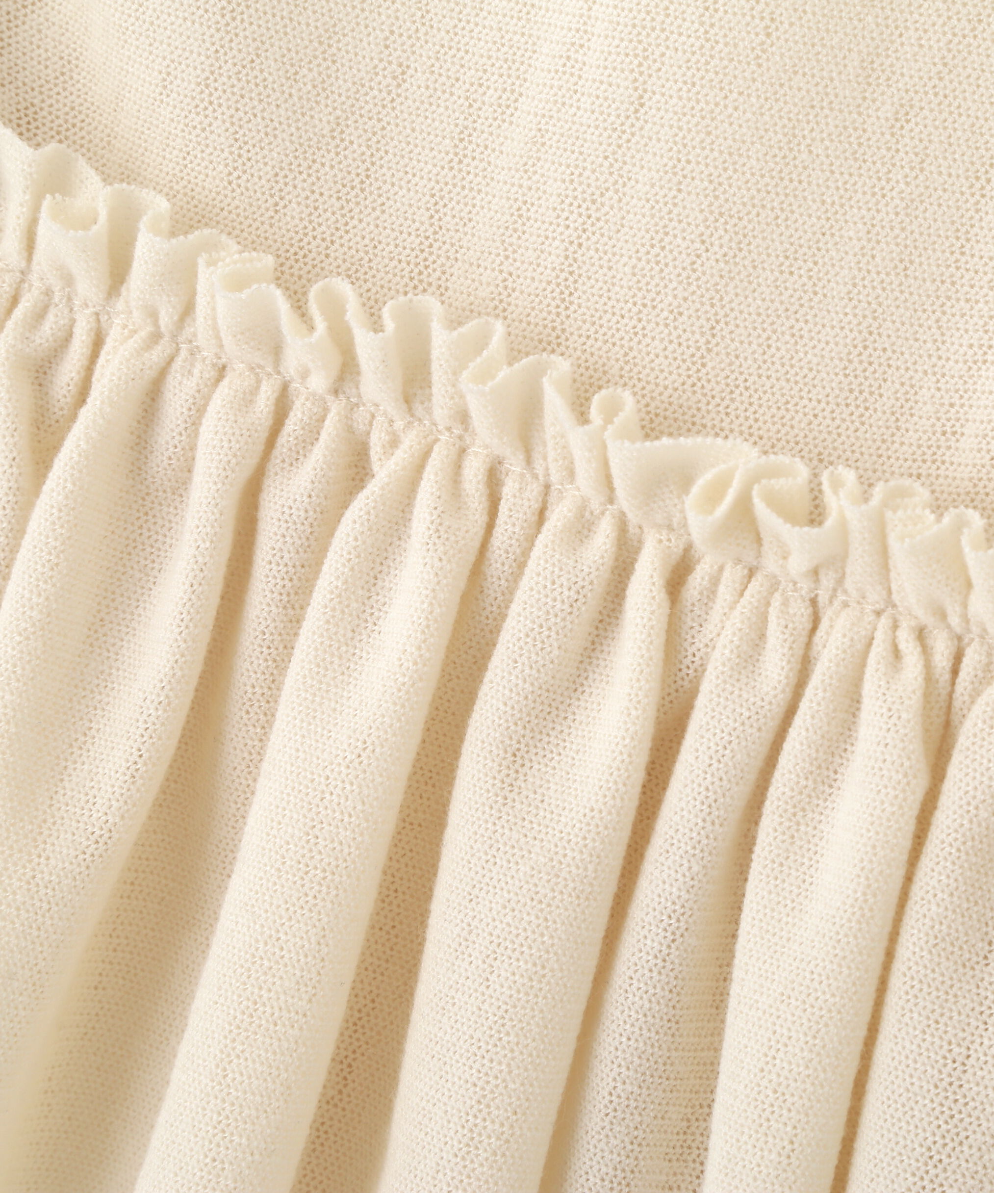  「シアーフリルタンクトップ」|Tシャツ・カットソー|