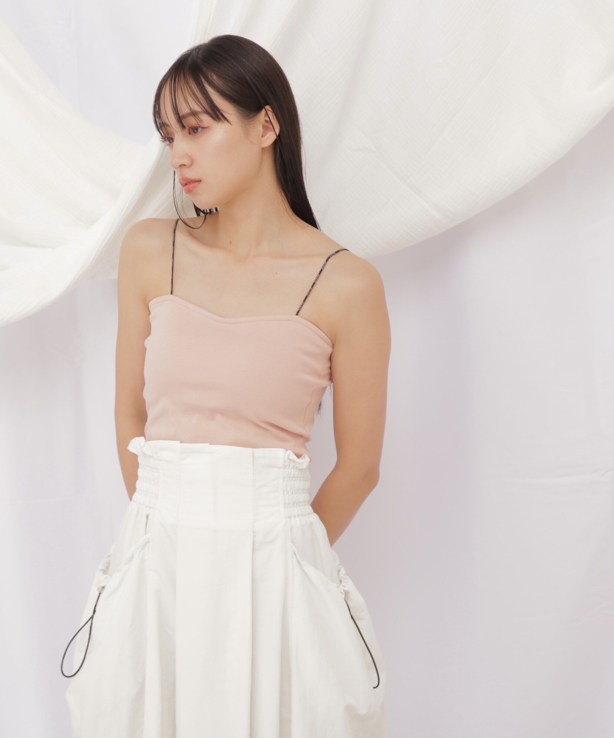  「◇JILL byベーシックカップインキャミ」|Tシャツ・カットソー|