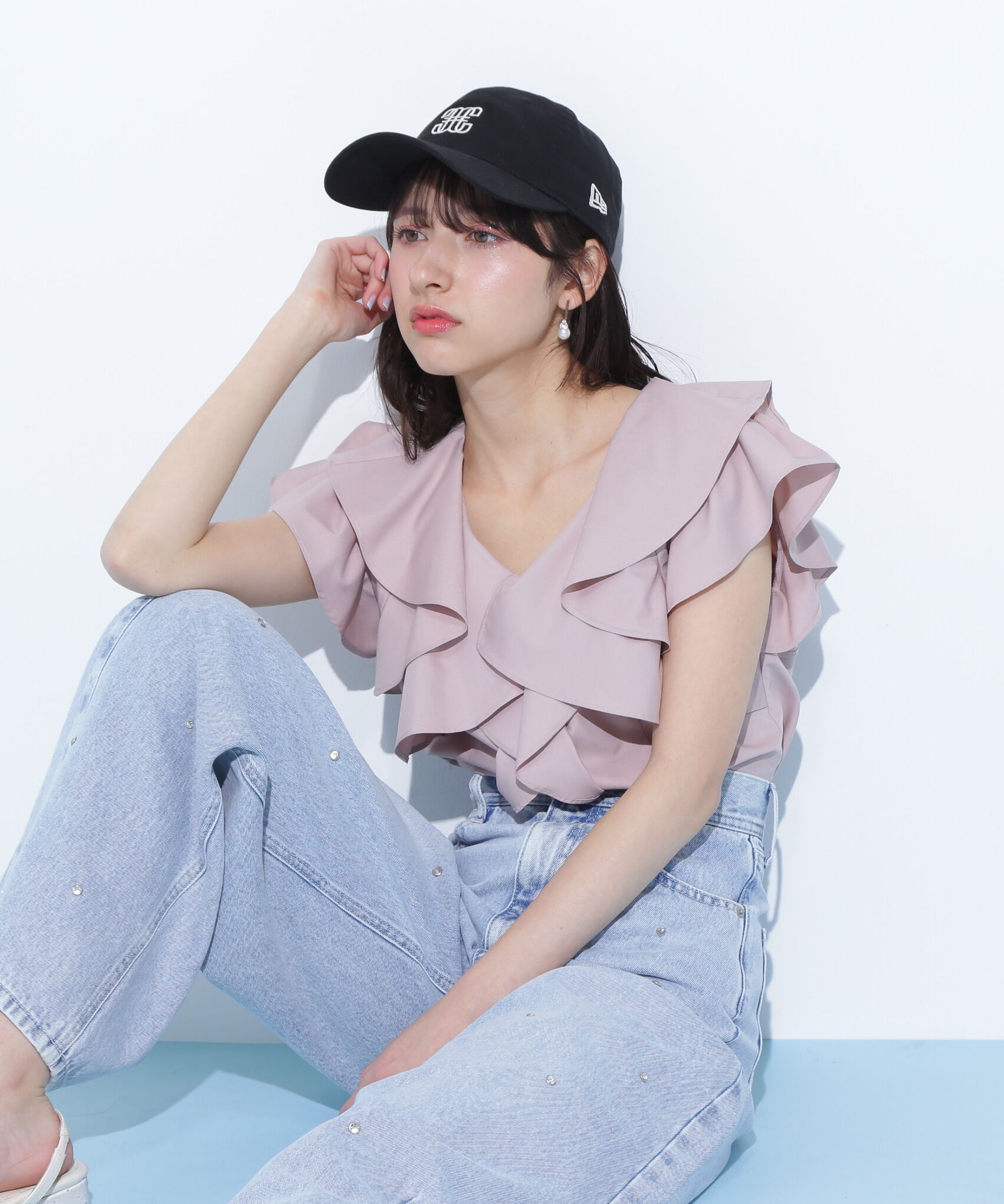  「2wayフリルブラウス」|シャツ・ブラウス|