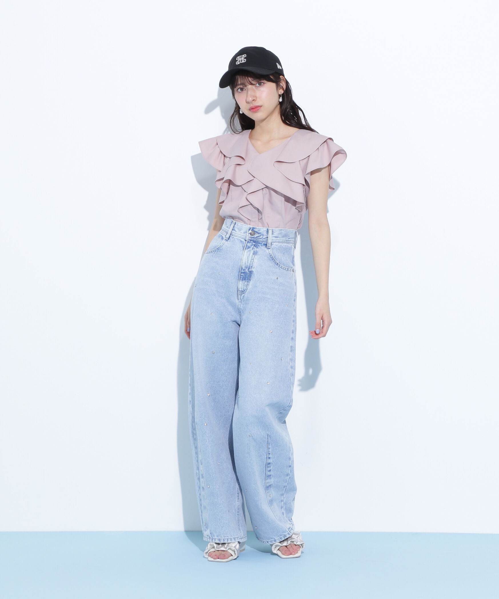  「2wayフリルブラウス」|シャツ・ブラウス|