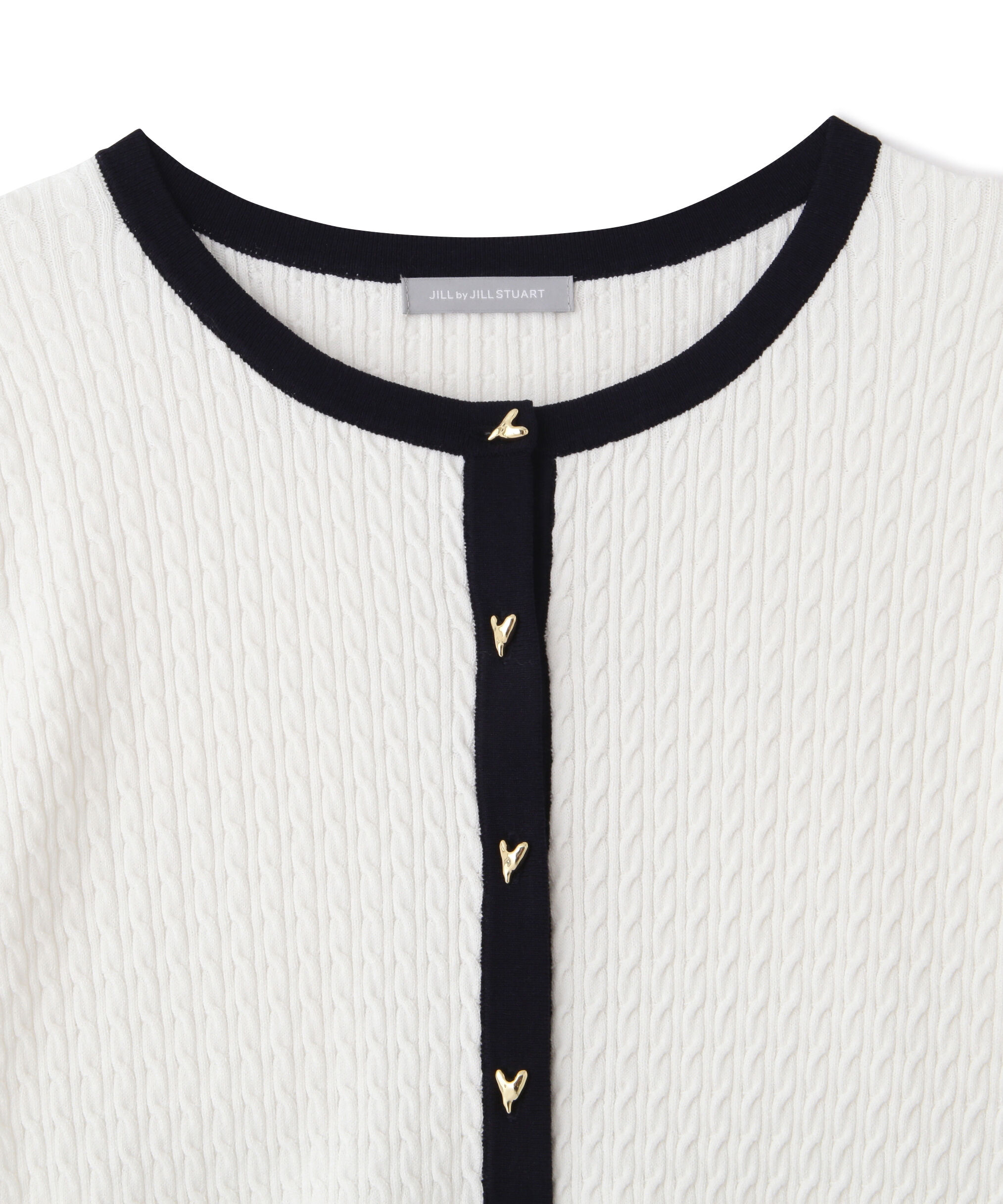  「ＵＶミニケーブルカーディガン」|ニット・セーター|