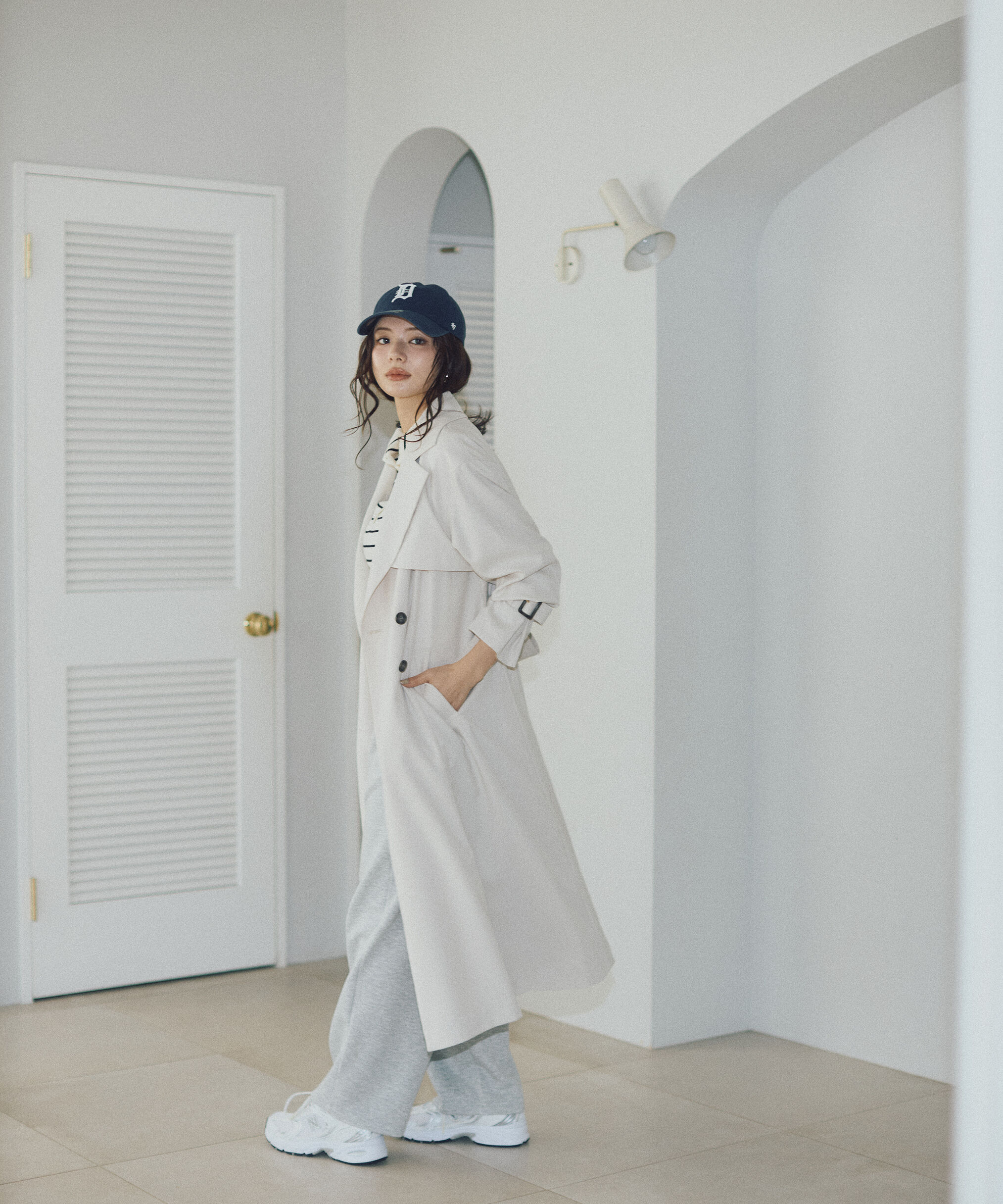 PROPORTION BODY DRESSING「＜防シワ/花粉リリース＞ベーシックトレンチコート」|その他|