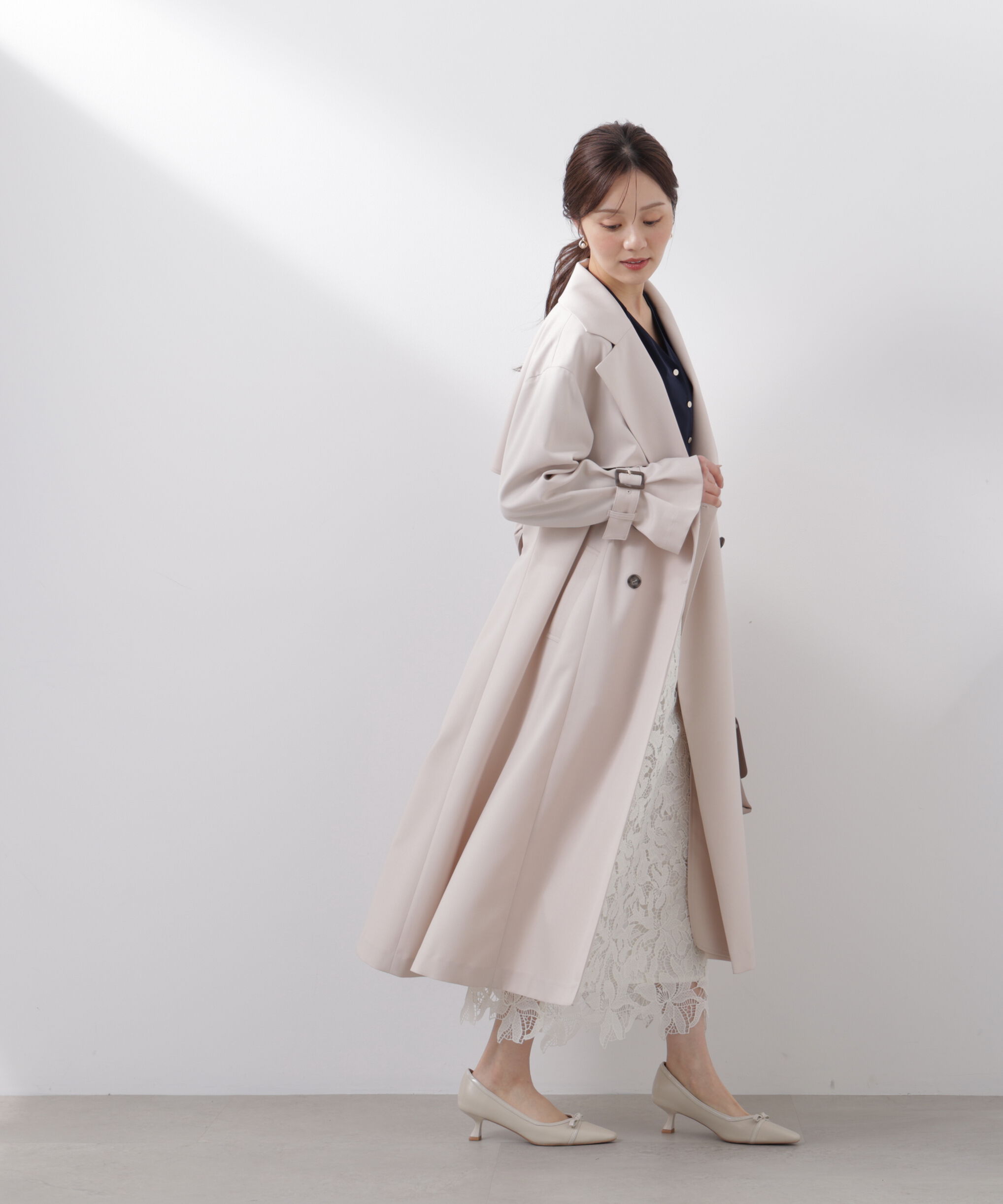 PROPORTION BODY DRESSING「＜防シワ/花粉リリース＞ベーシックトレンチコート」|その他|