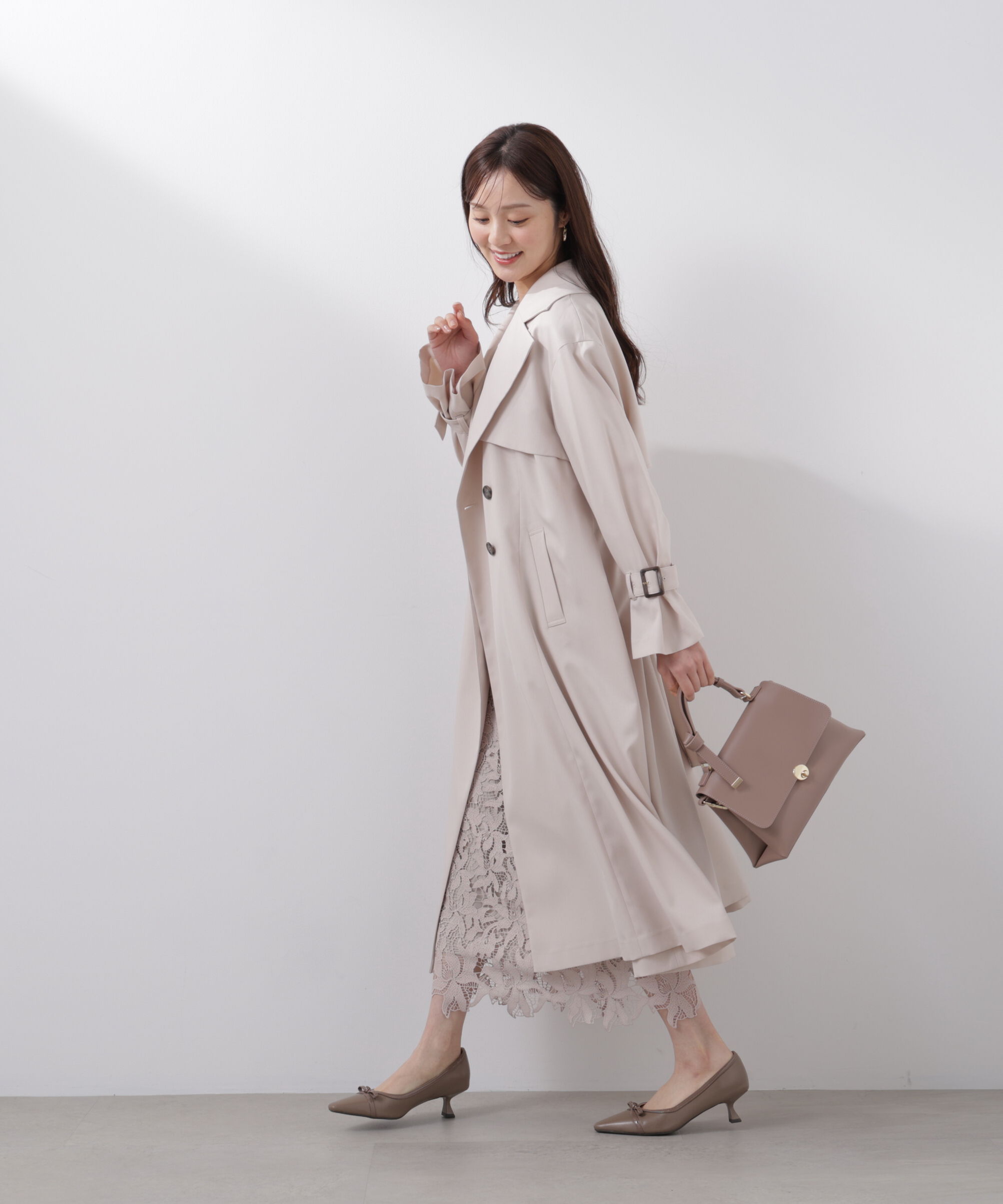 PROPORTION BODY DRESSING「＜防シワ/花粉リリース＞ベーシックトレンチコート」|その他|