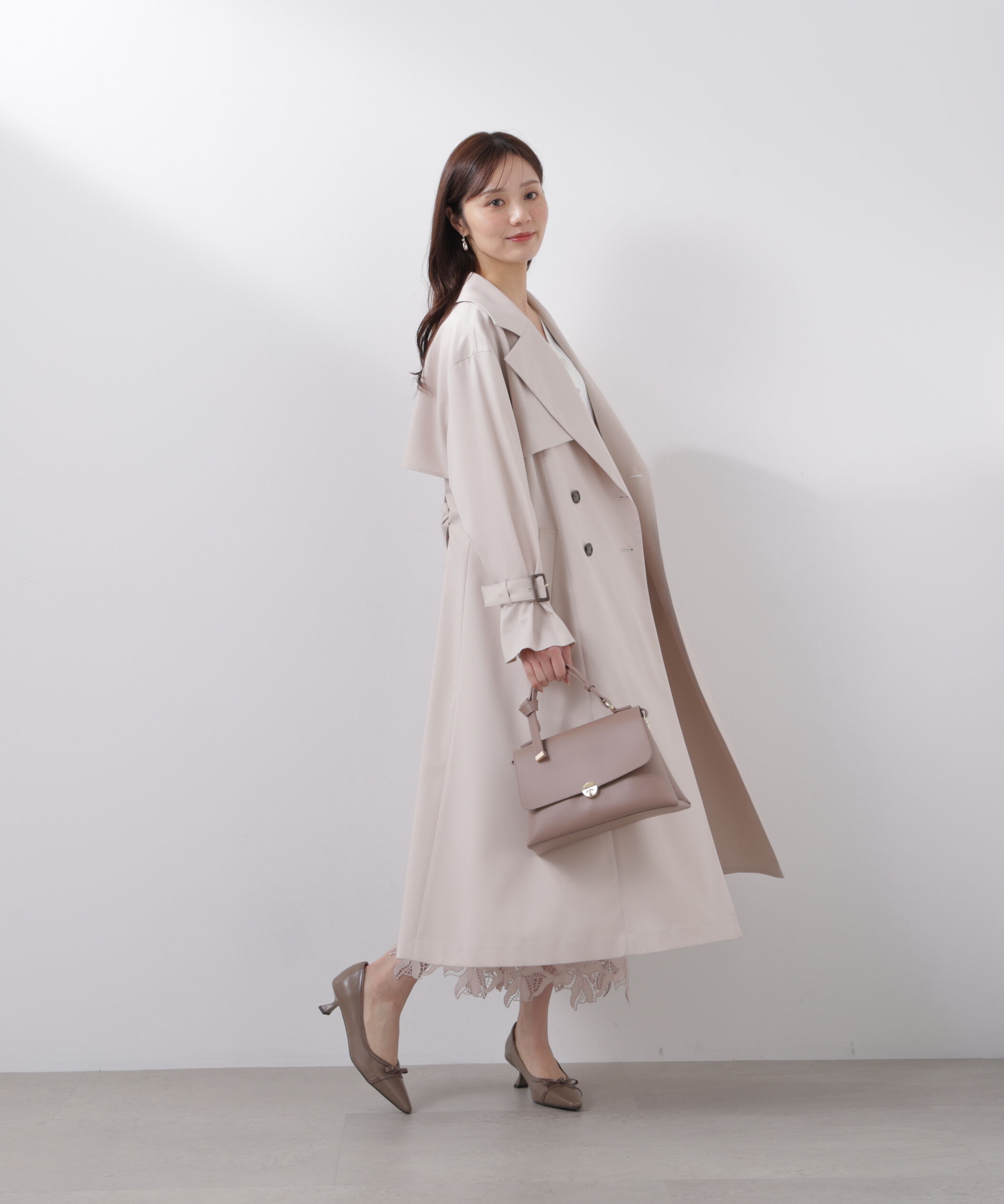 PROPORTION BODY DRESSING「＜防シワ/花粉リリース＞ベーシックトレンチコート」|その他|