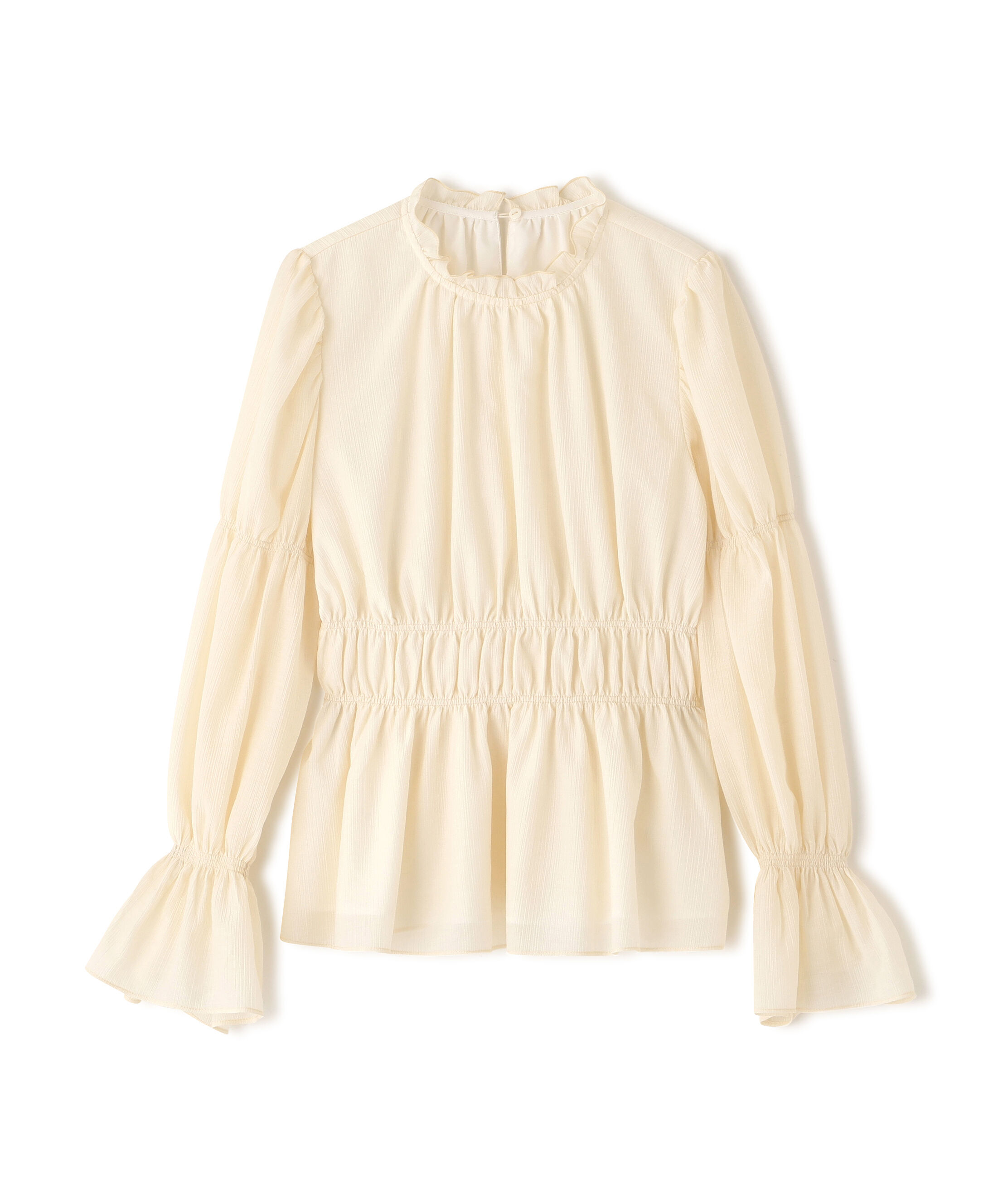 PROPORTION BODY DRESSING「ウエストシャーリングブラウス　26SS」|シャツ・ブラウス|