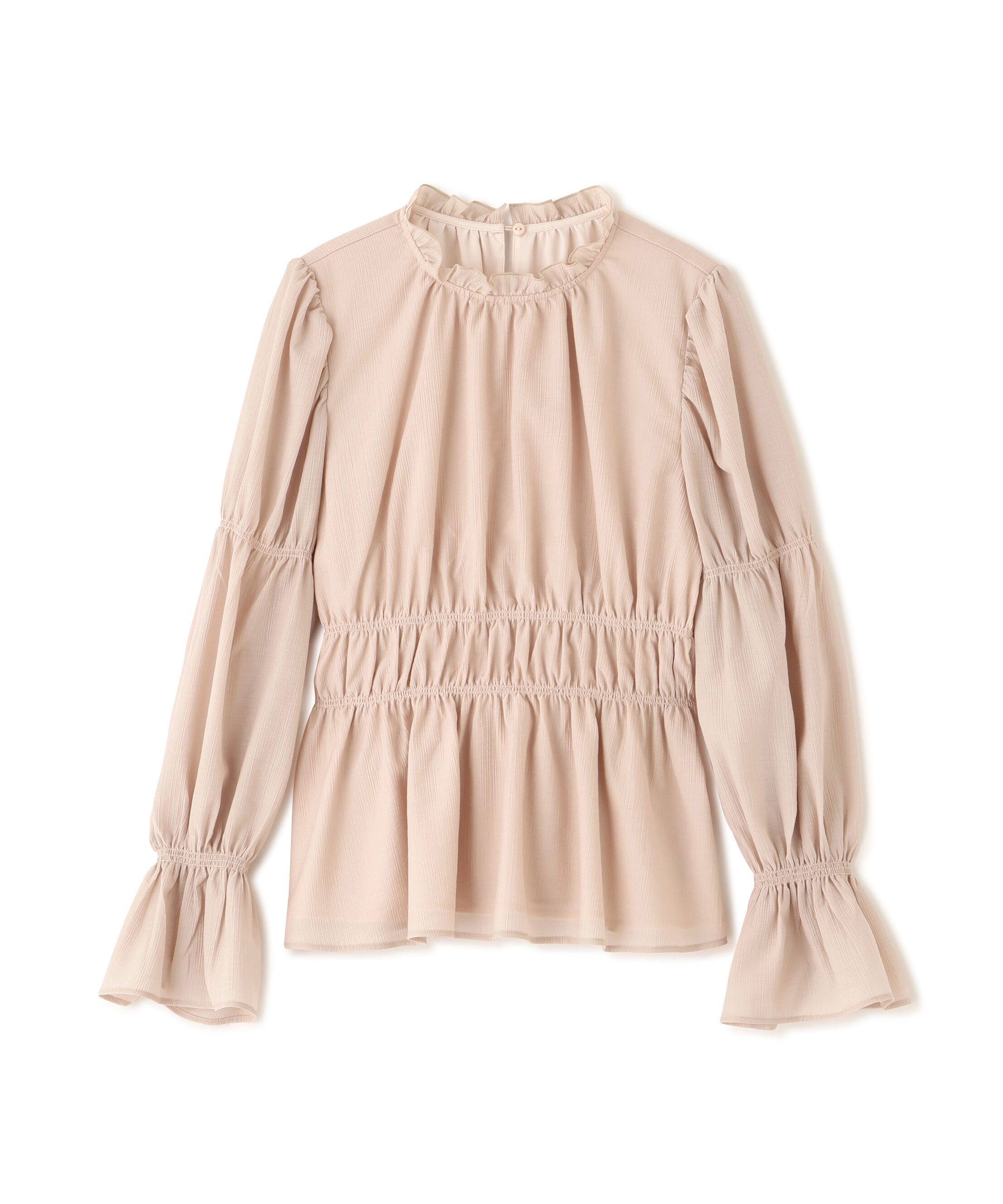 PROPORTION BODY DRESSING「ウエストシャーリングブラウス　26SS」|シャツ・ブラウス|