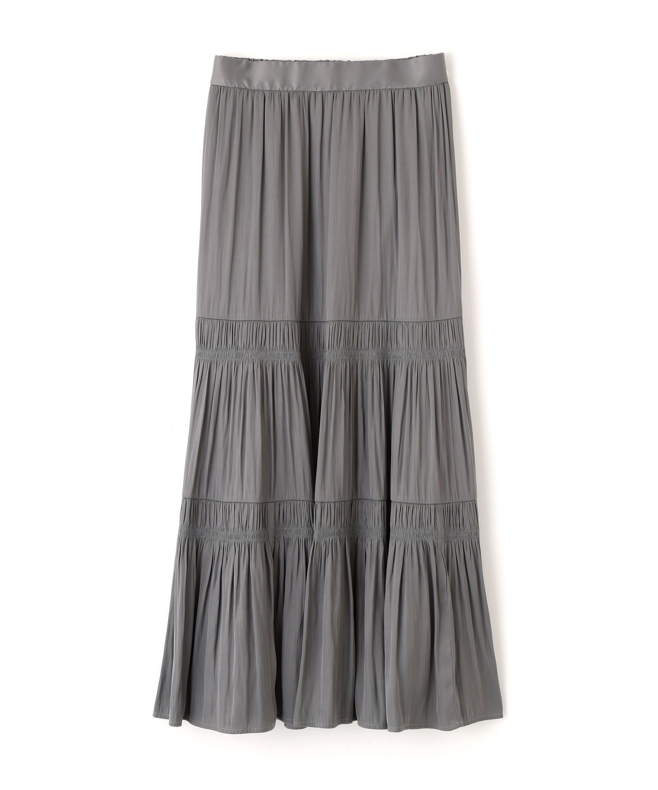 PROPORTION BODY DRESSING「《EDIT COLOGNE》ランダムギャザースカート　26SS」|スカート|