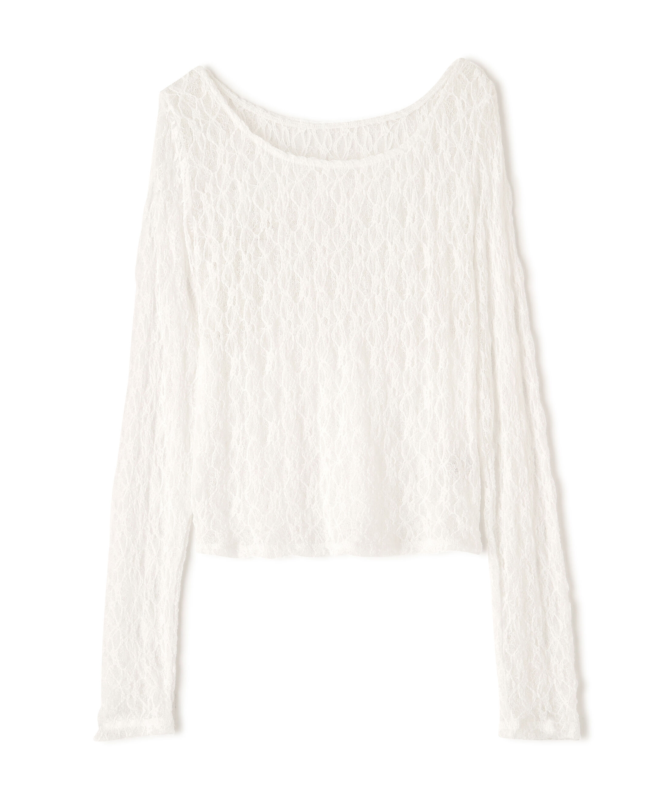 PROPORTION BODY DRESSING「〈a/mie〉ストレッチレース　26SS」|Tシャツ・カットソー|