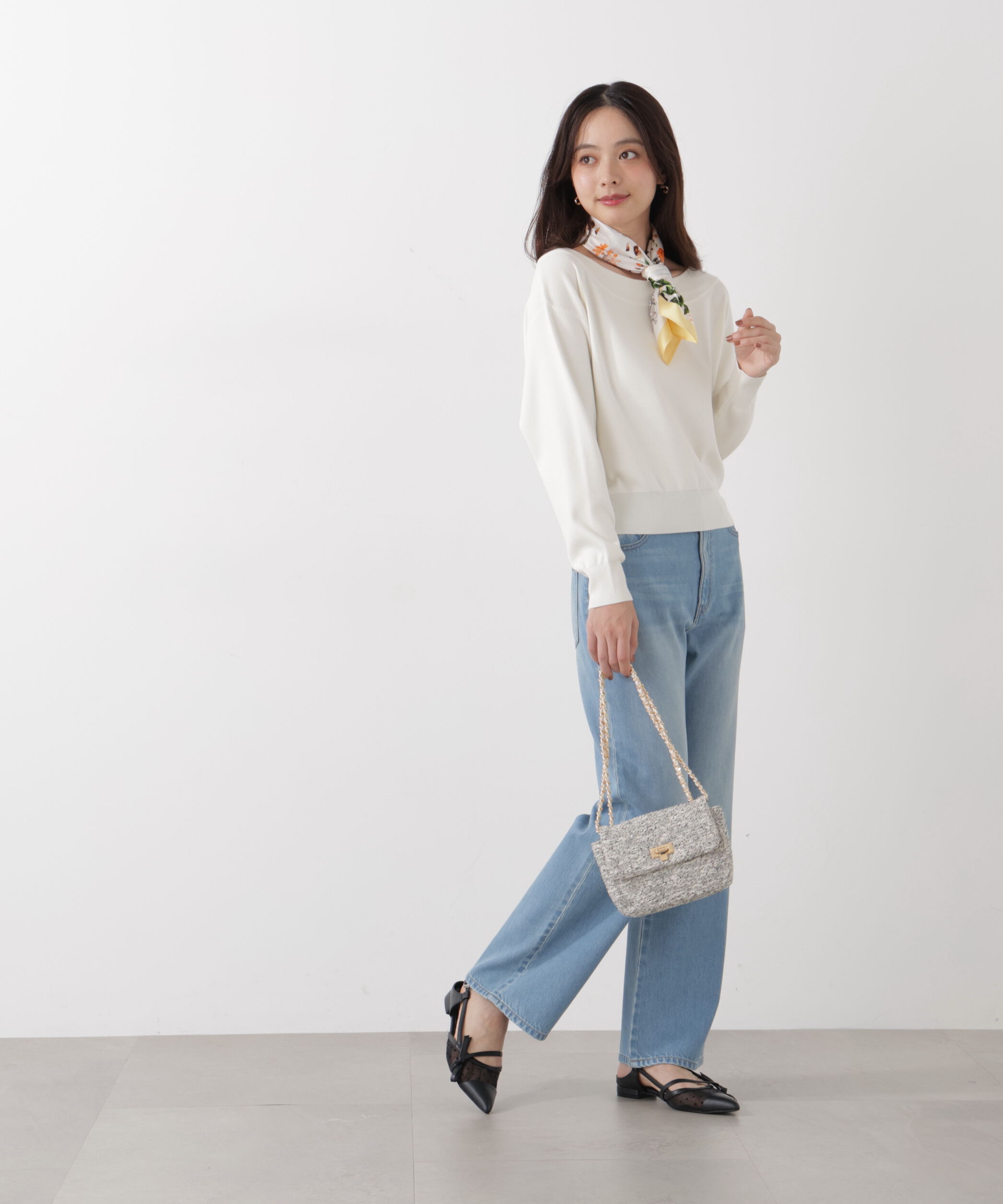 PROPORTION BODY DRESSING「2wayベーシックニット　　26SS」|ニット・セーター|