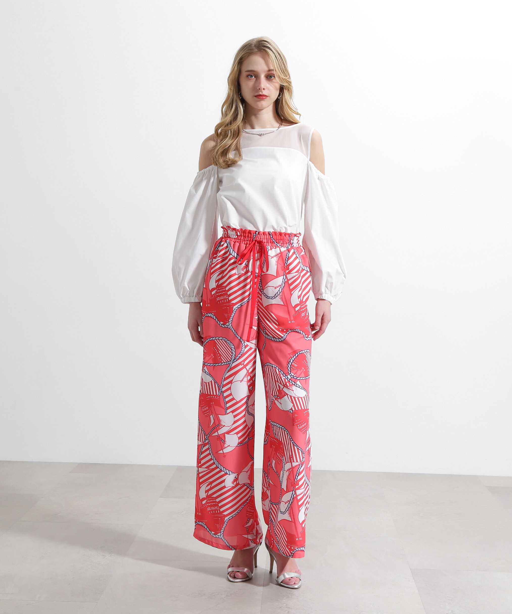  「オフショルダーカットソートップス」|Tシャツ・カットソー|