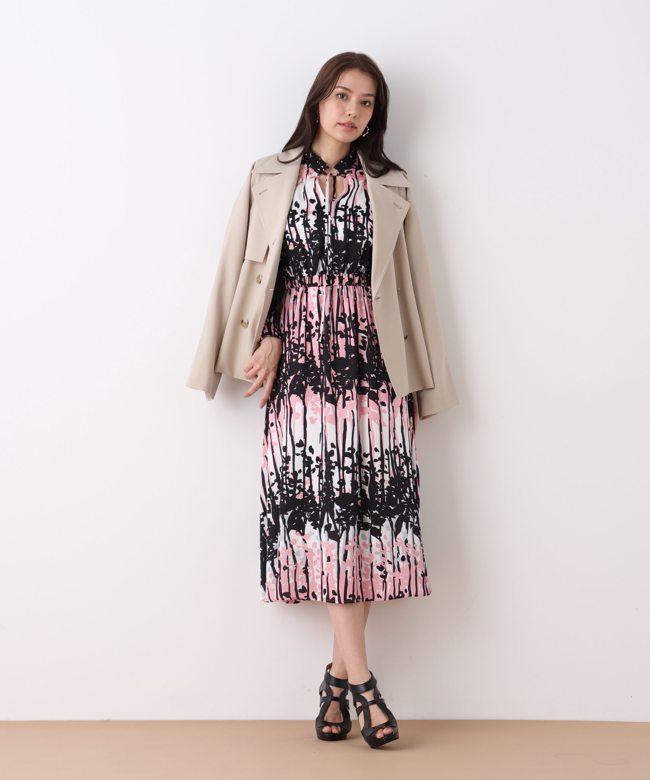  「ソフトオックスショートトレンチコート」|その他|