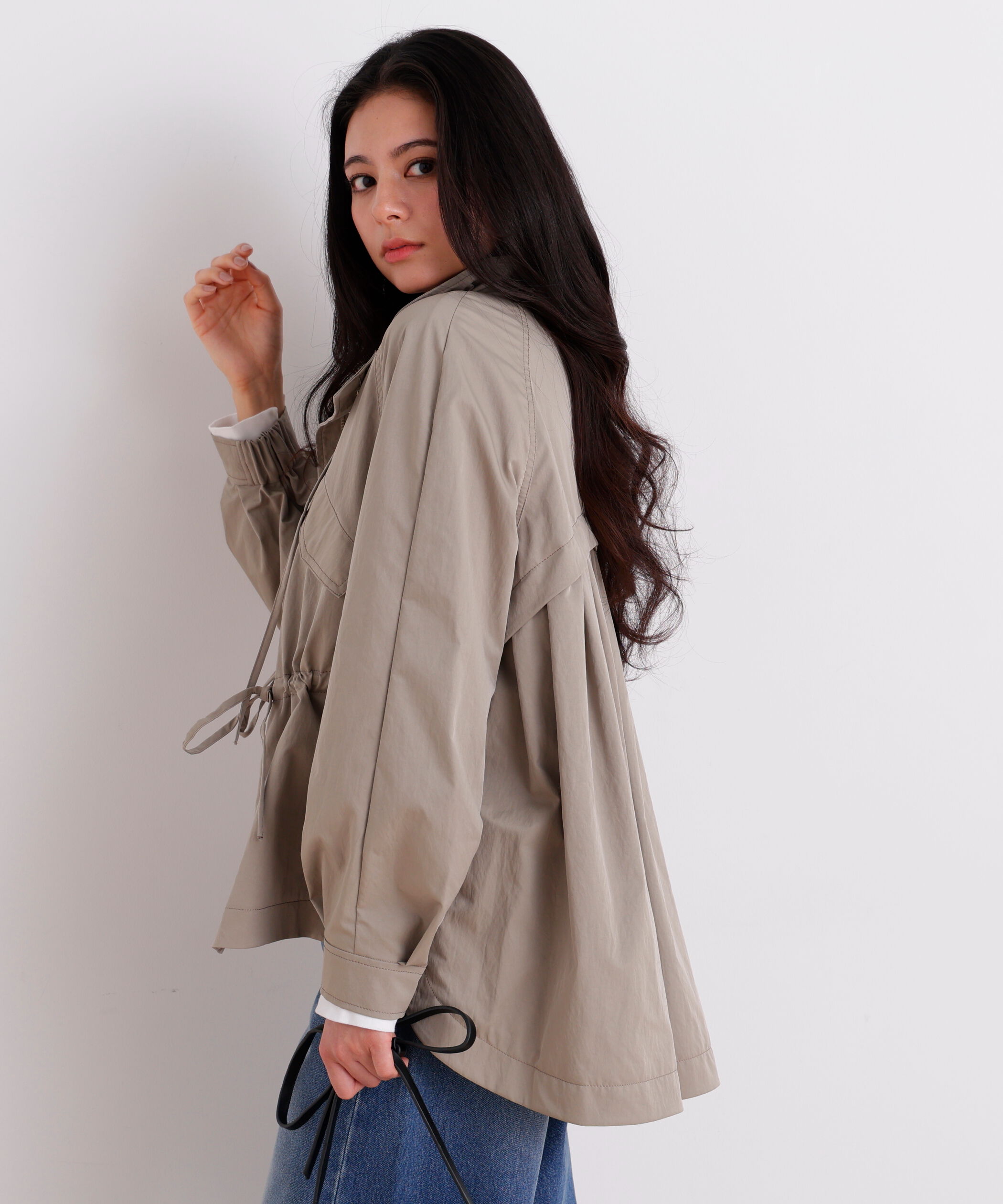  「［WEB限定カラー］ストレッチツイルマウンテンパーカー」|ブルゾン・スタジャン|