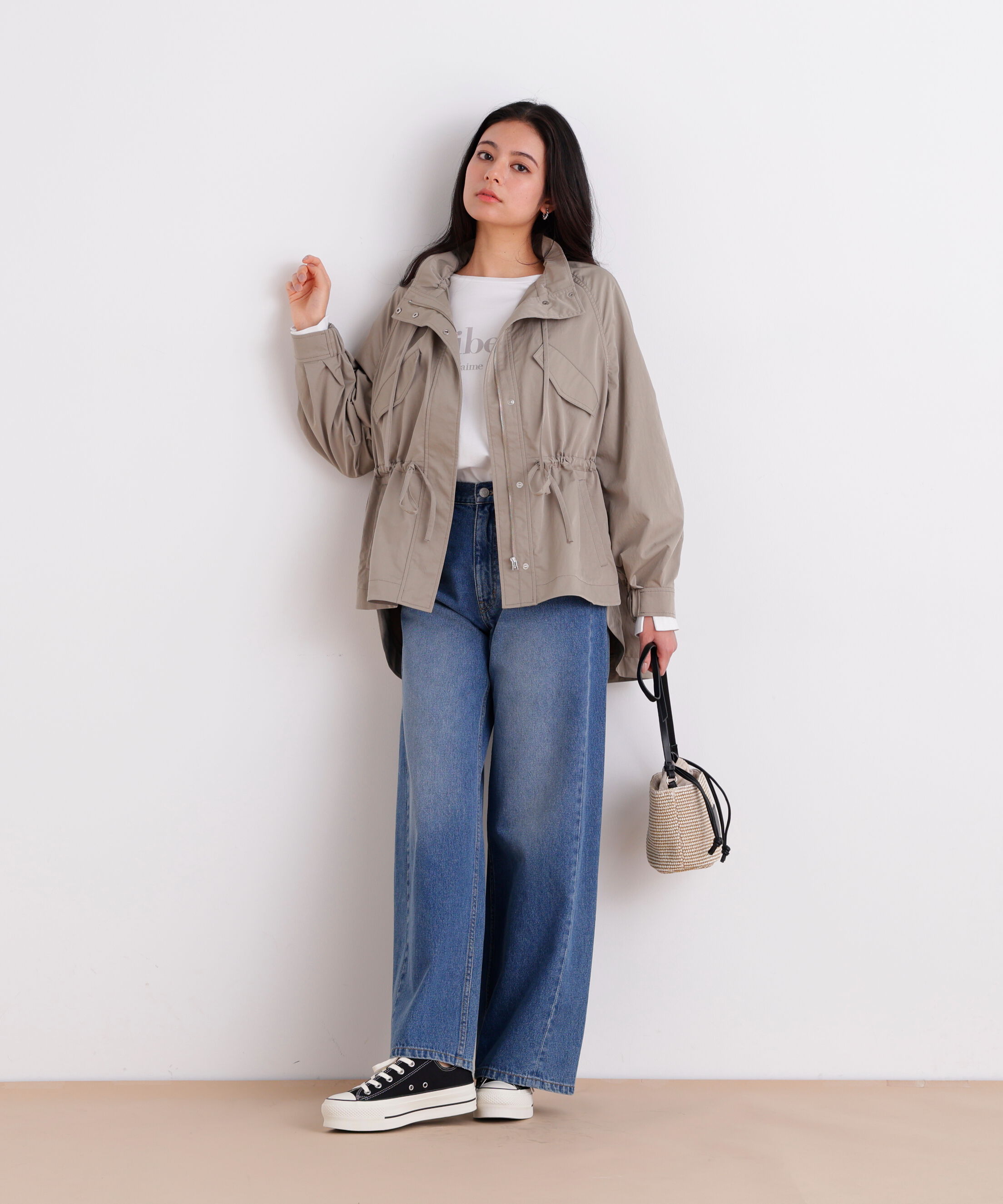  「［WEB限定カラー］ストレッチツイルマウンテンパーカー」|ブルゾン・スタジャン|