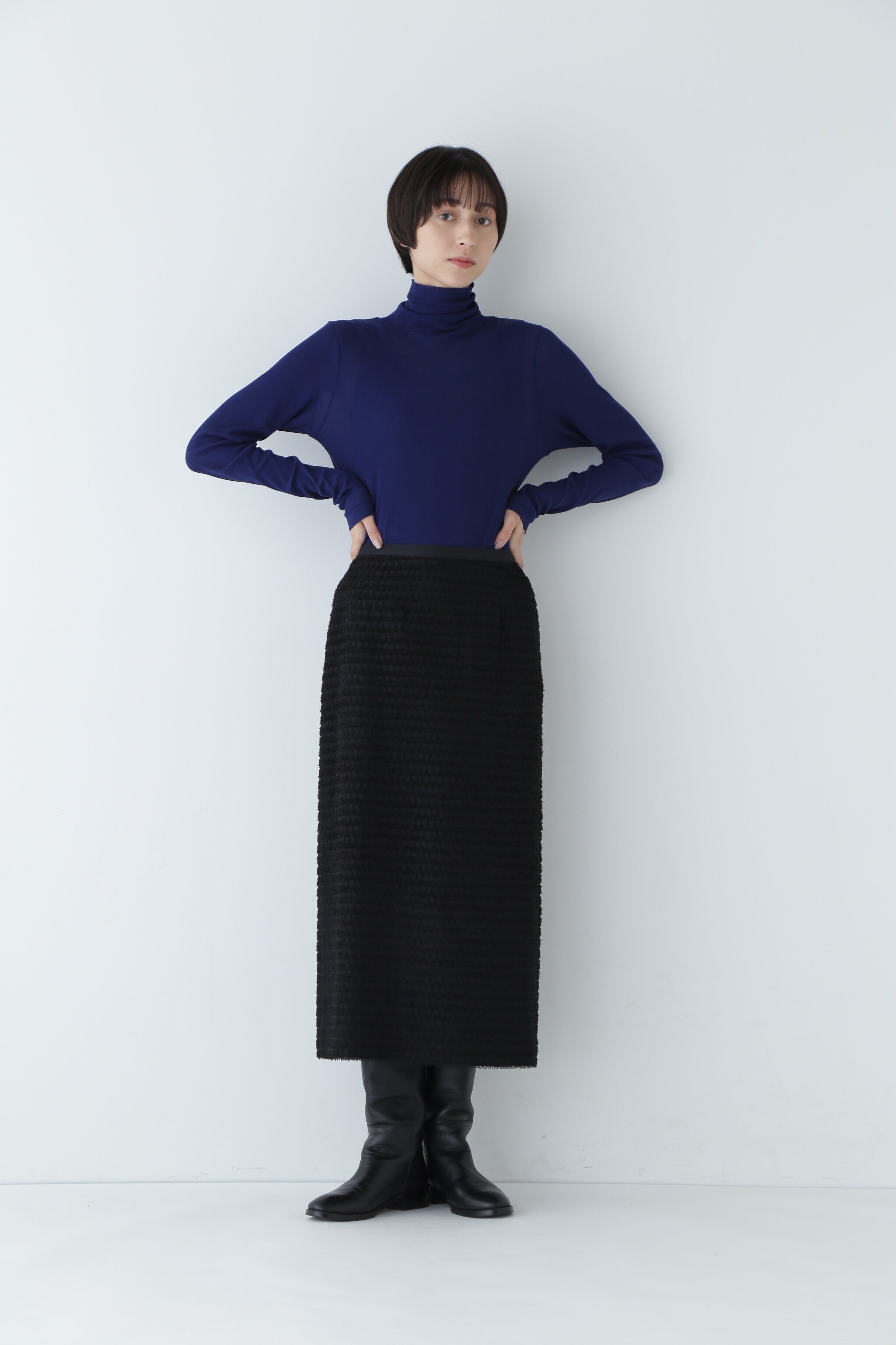  「◆千鳥柄ジャカードスカート」|スカート|