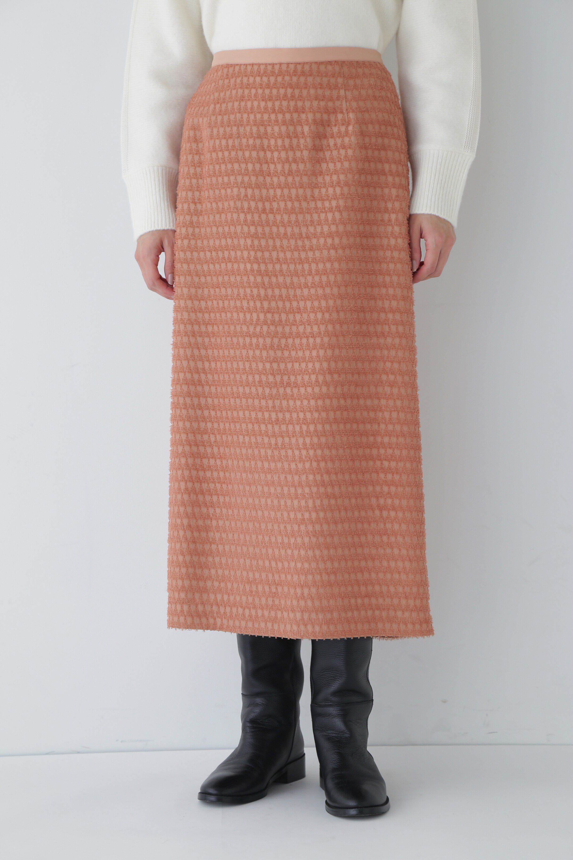  「◆千鳥柄ジャカードスカート」|スカート|