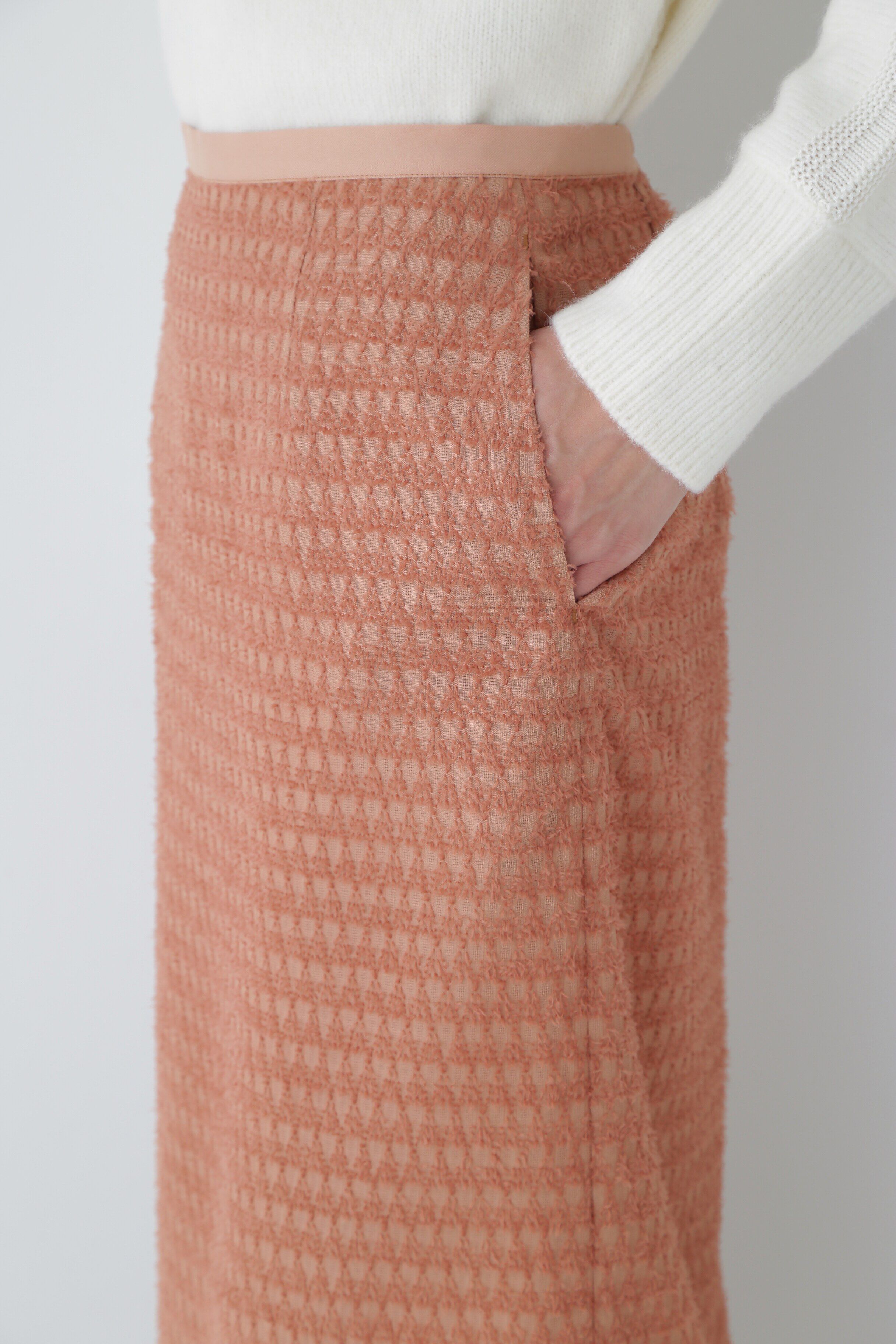  「◆千鳥柄ジャカードスカート」|スカート|